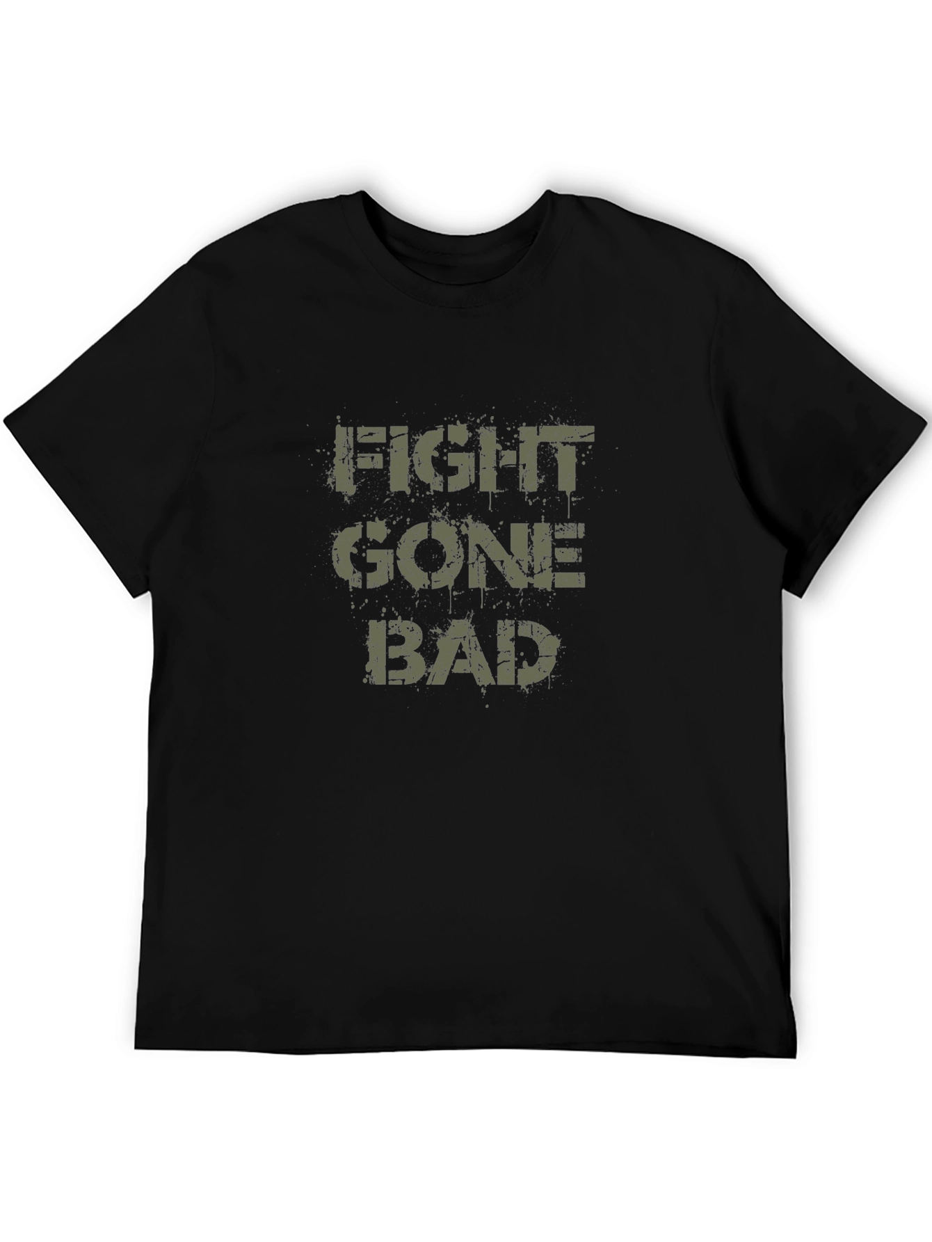 Fight Gone Bad Graphic Tee - Black