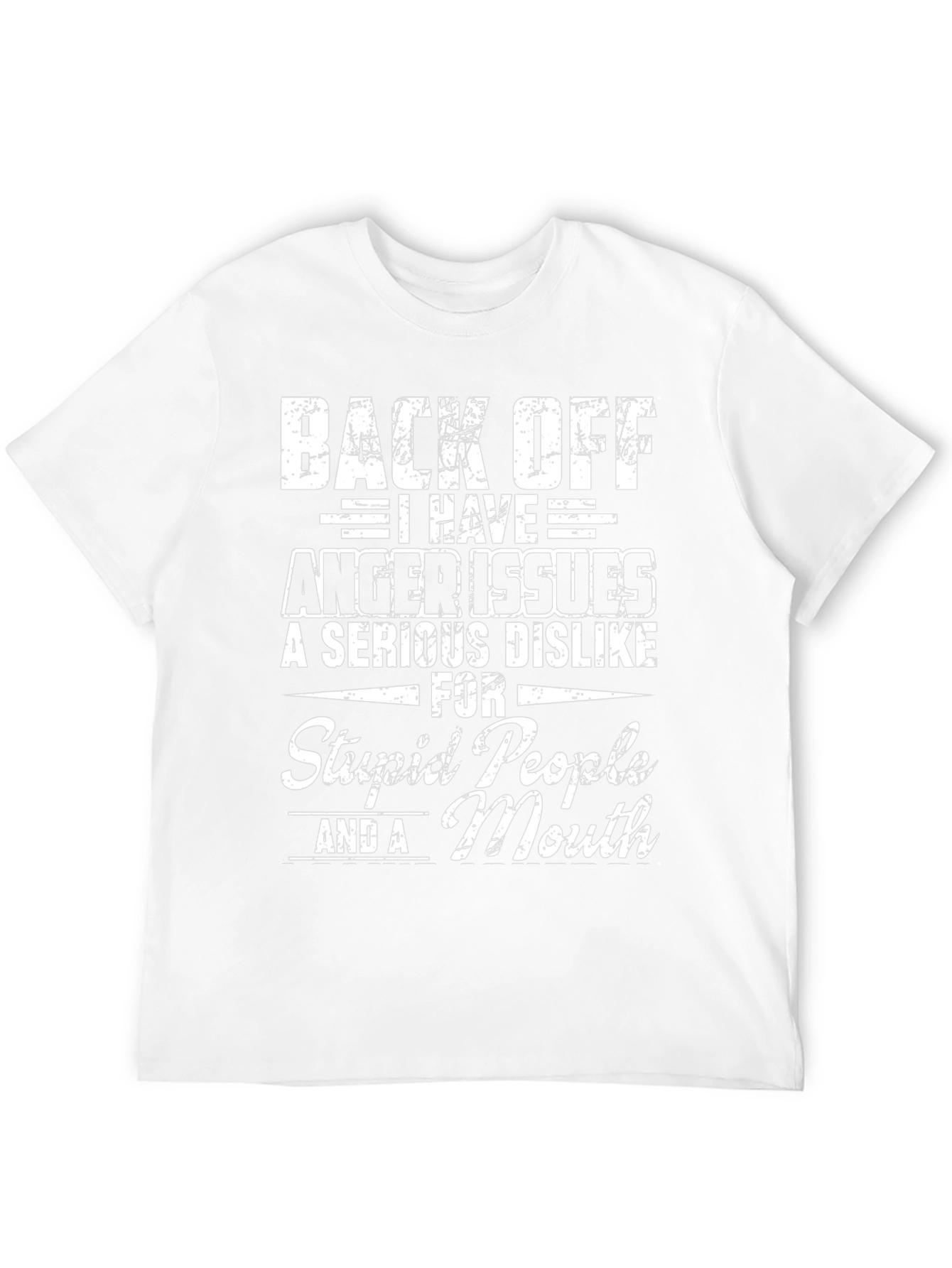 Back Off Funny Graphic T-Shirt