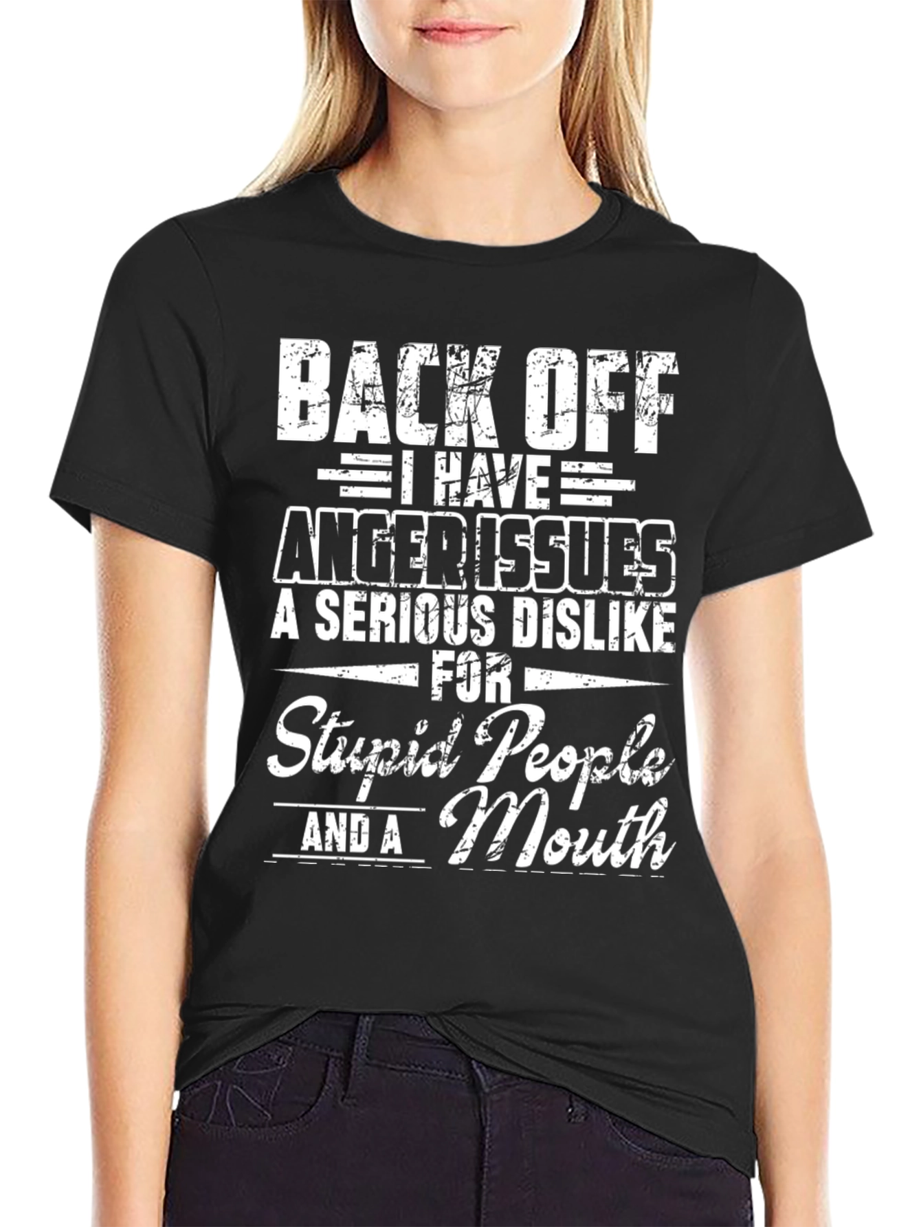 Back Off Funny Graphic T-Shirt