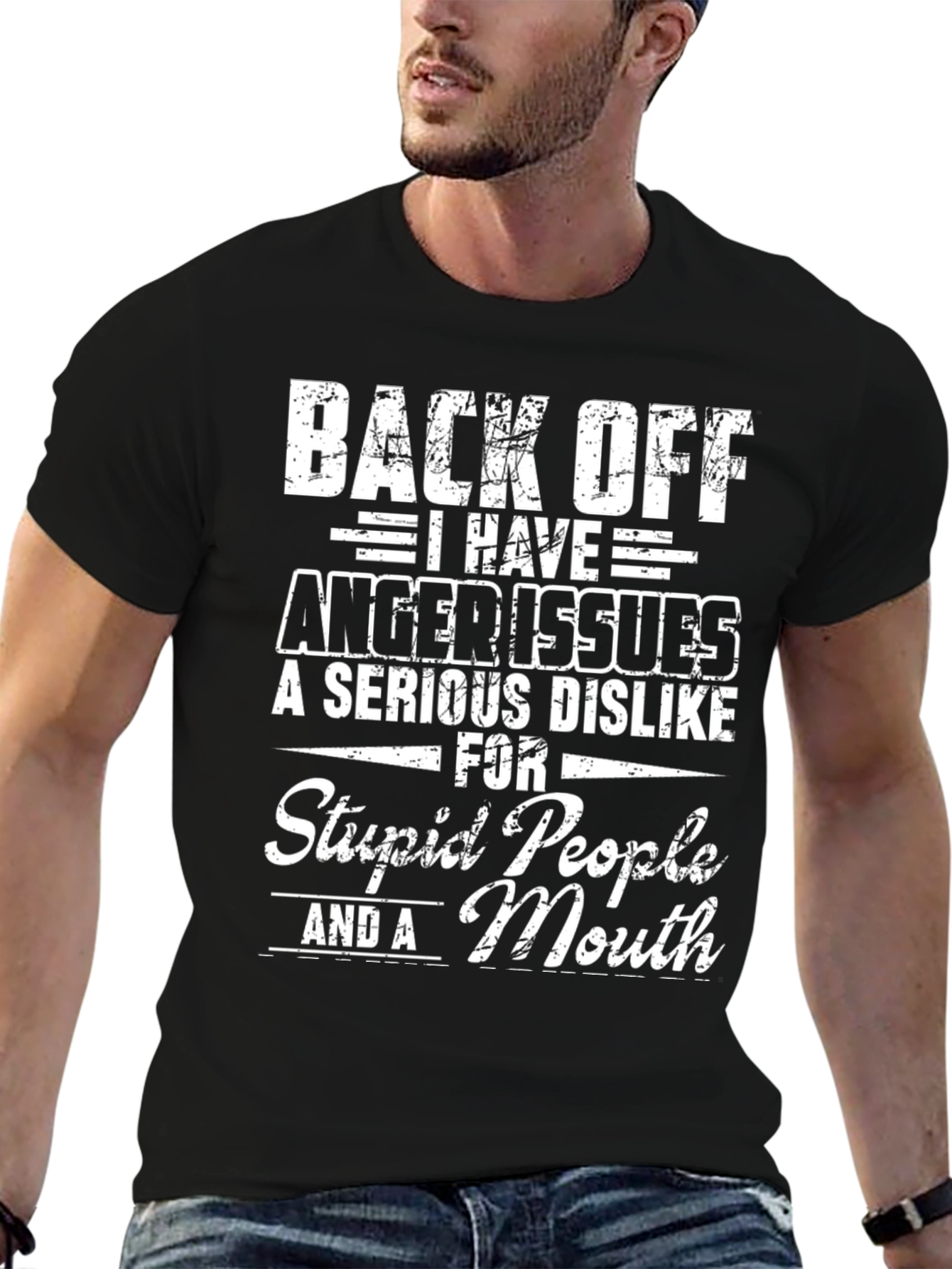 Back Off Funny Graphic T-Shirt