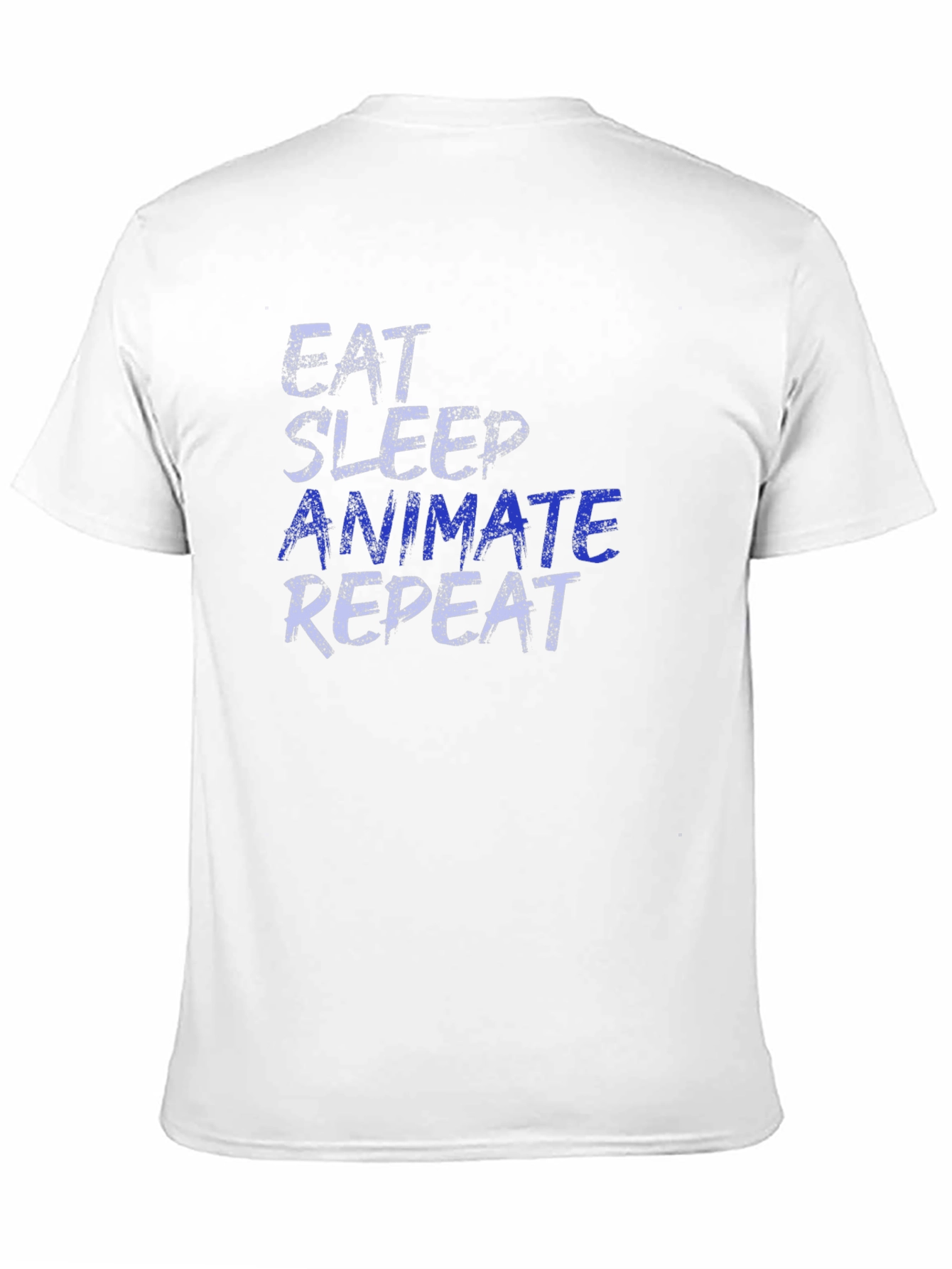 Eat Sleep Animate Repeat Black T-Shirt