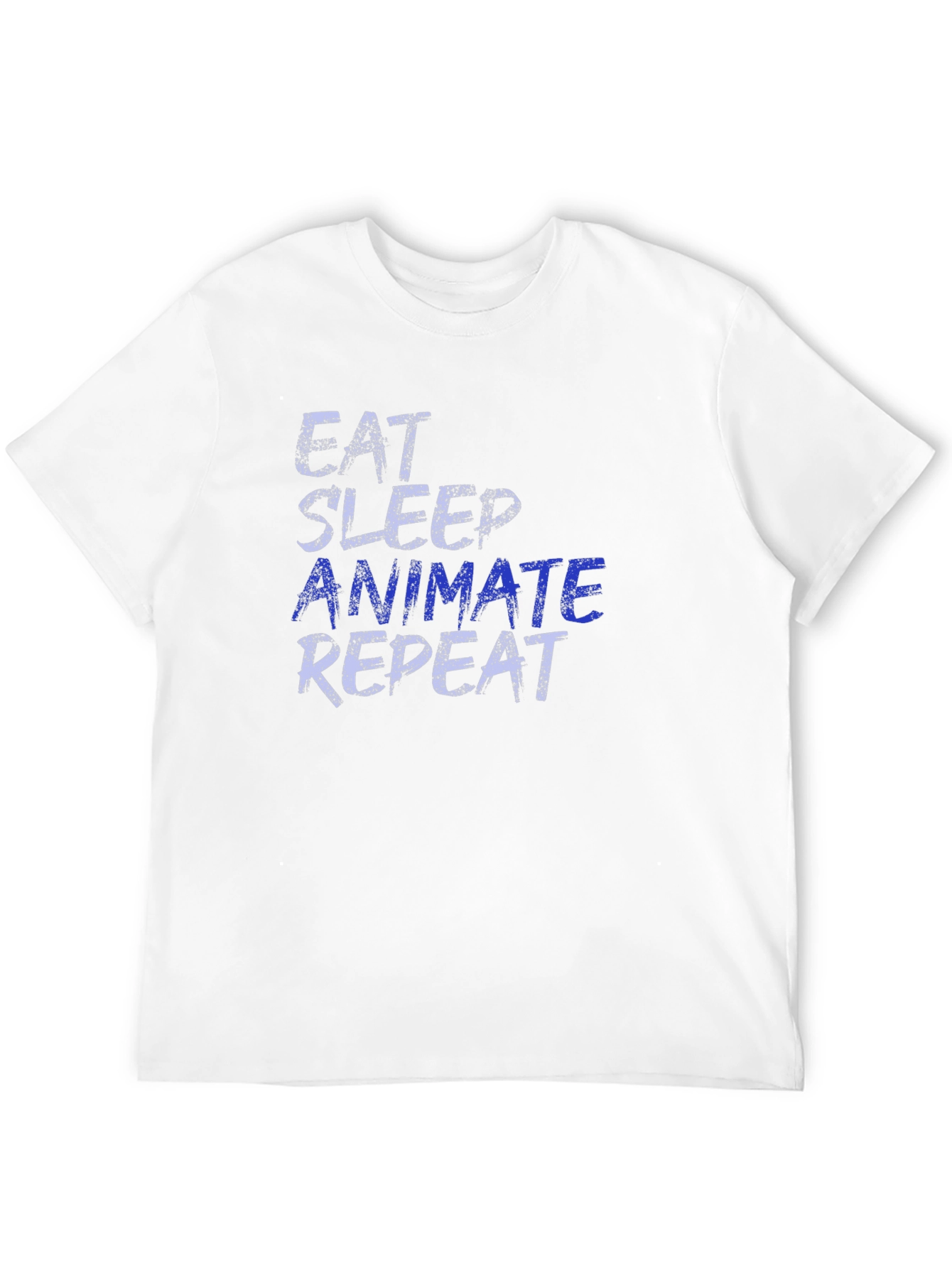 Eat Sleep Animate Repeat Black T-Shirt