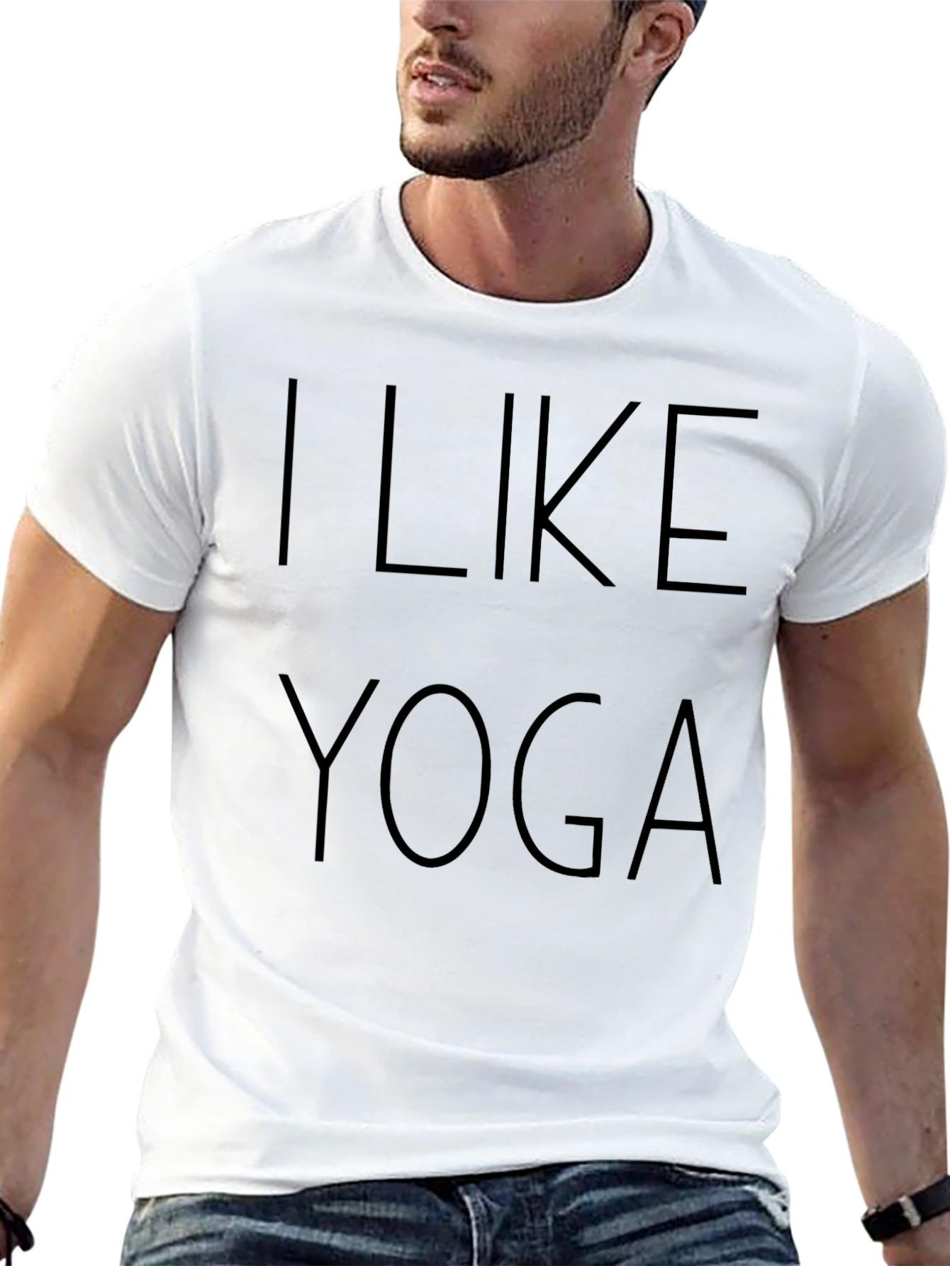 I Like Yoga T-Shirt - Black Unisex