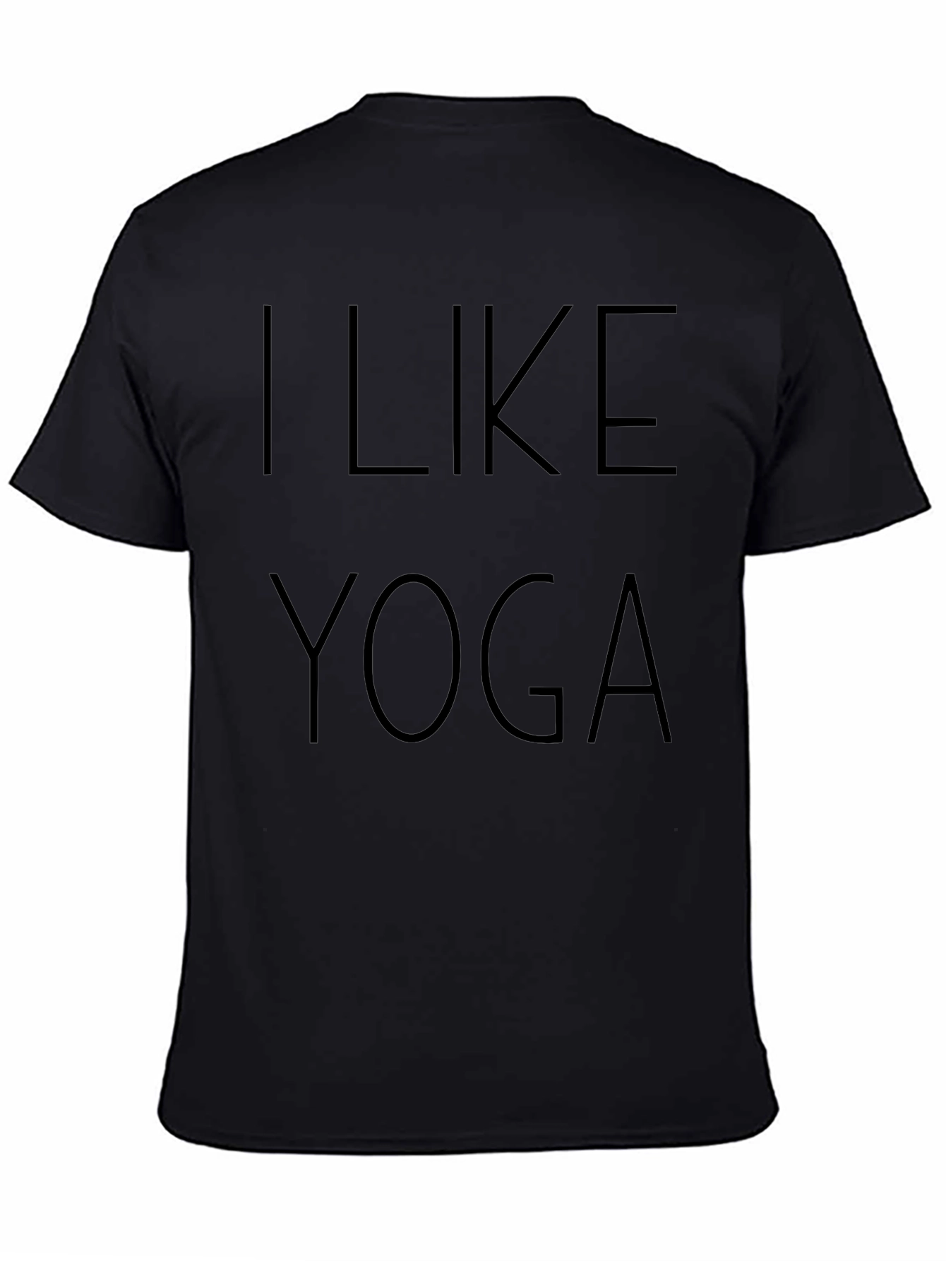 I Like Yoga T-Shirt - Black Unisex