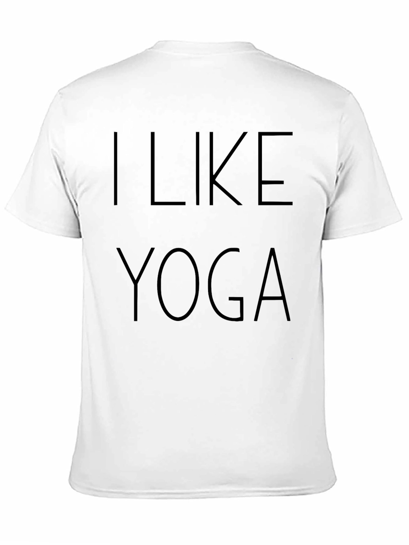 I Like Yoga T-Shirt - Black Unisex