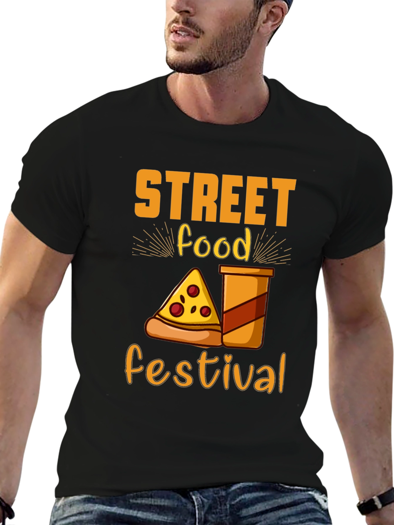 Street Food Festival Graphic T-Shirt