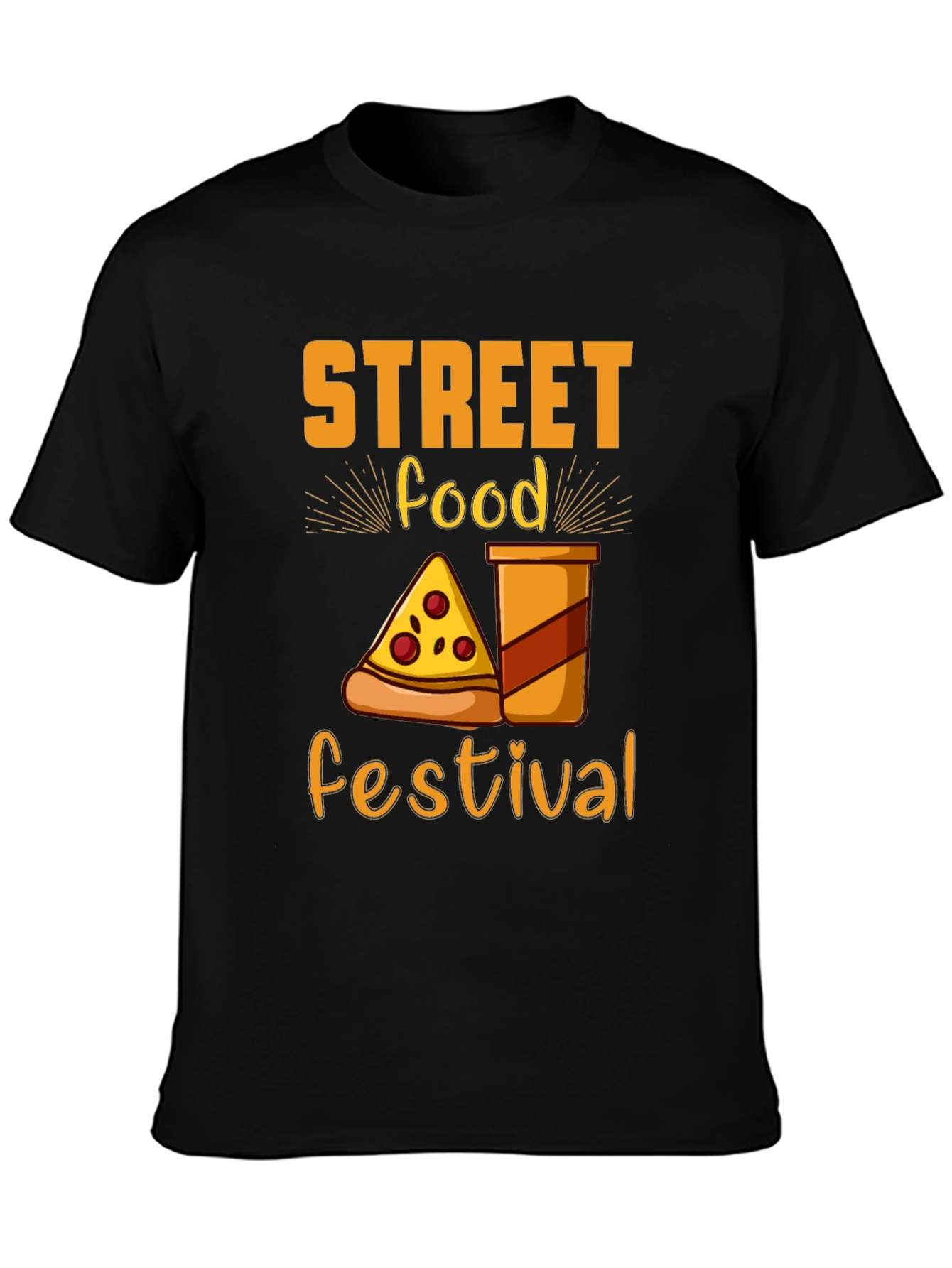Street Food Festival Graphic T-Shirt