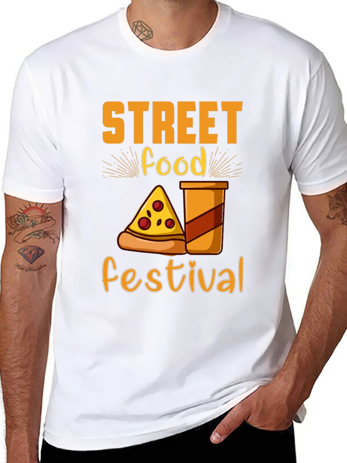 Street Food Festival Graphic T-Shirt
