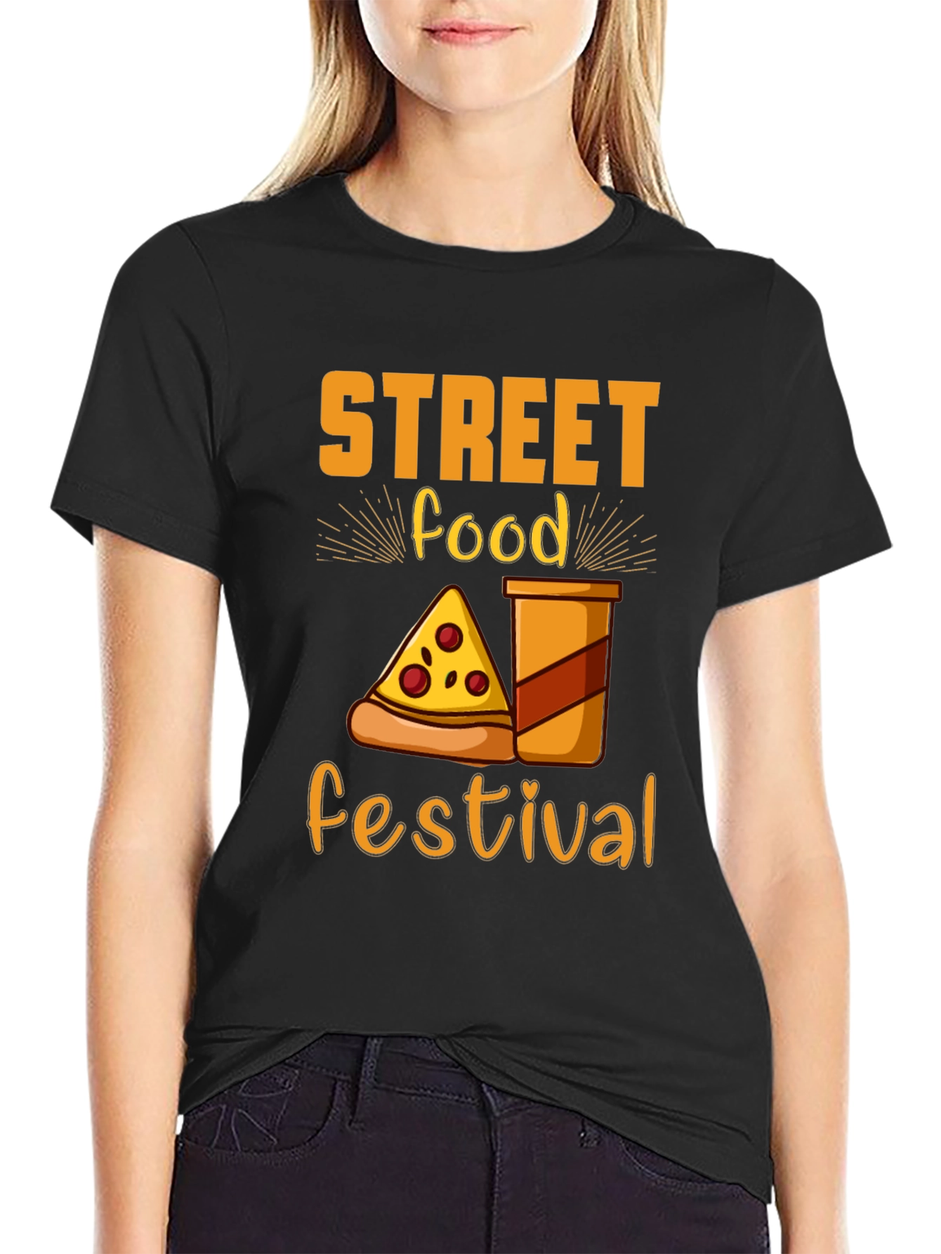 Street Food Festival Graphic T-Shirt