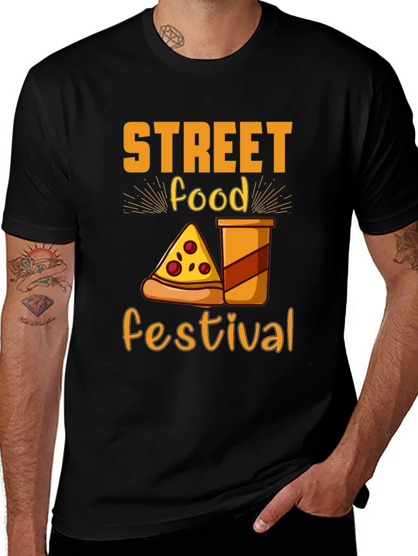 Street Food Festival Graphic T-Shirt