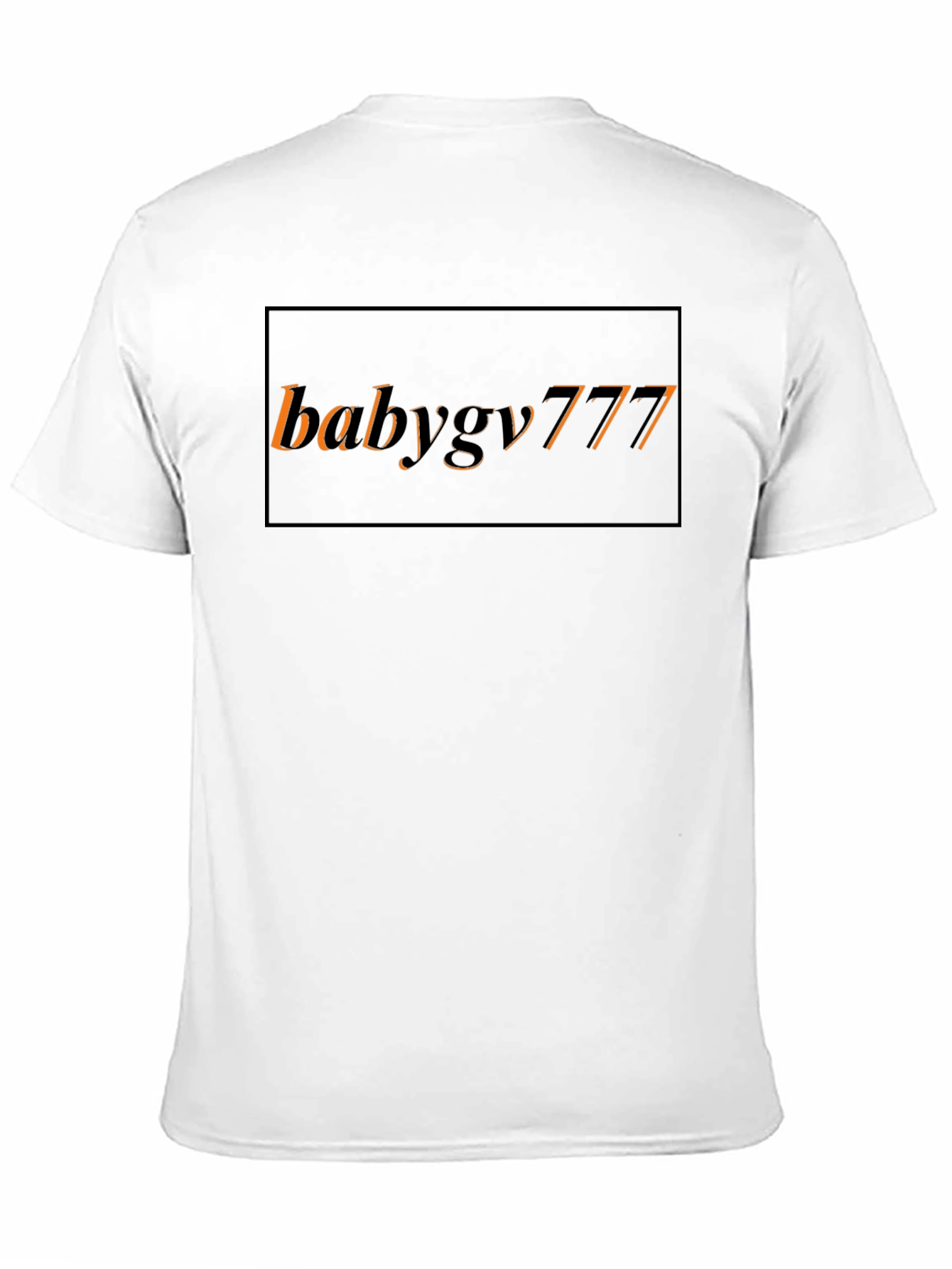 Babygy777 Graphic Print Black T-Shirt