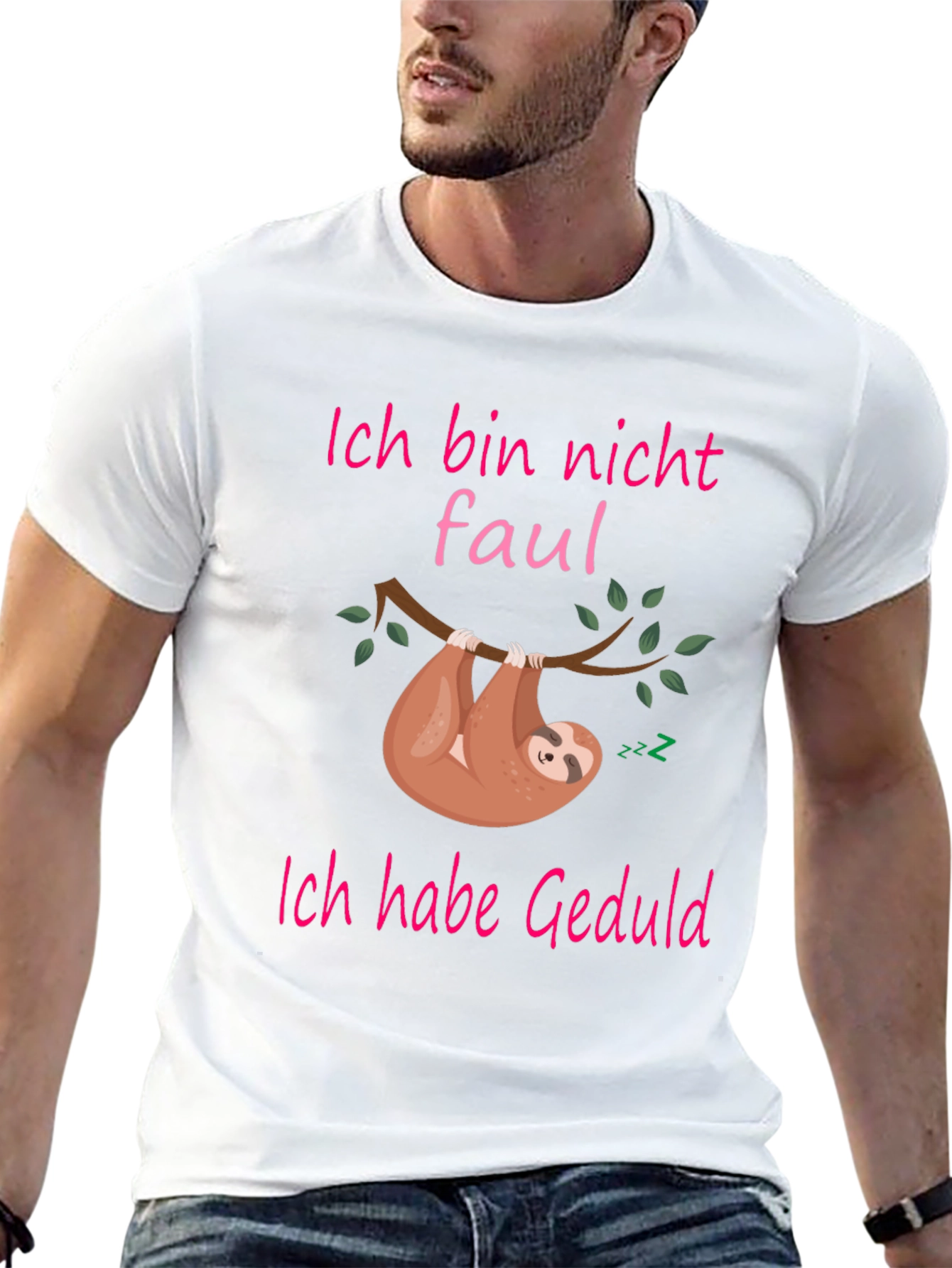 Lazy Sloth T-Shirt -  Ich bin nicht faul!