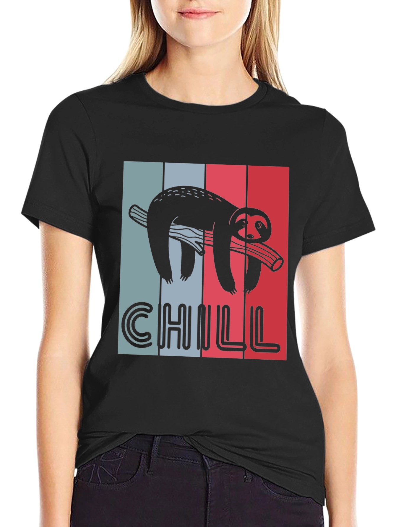 Chill Sloth Graphic Tee