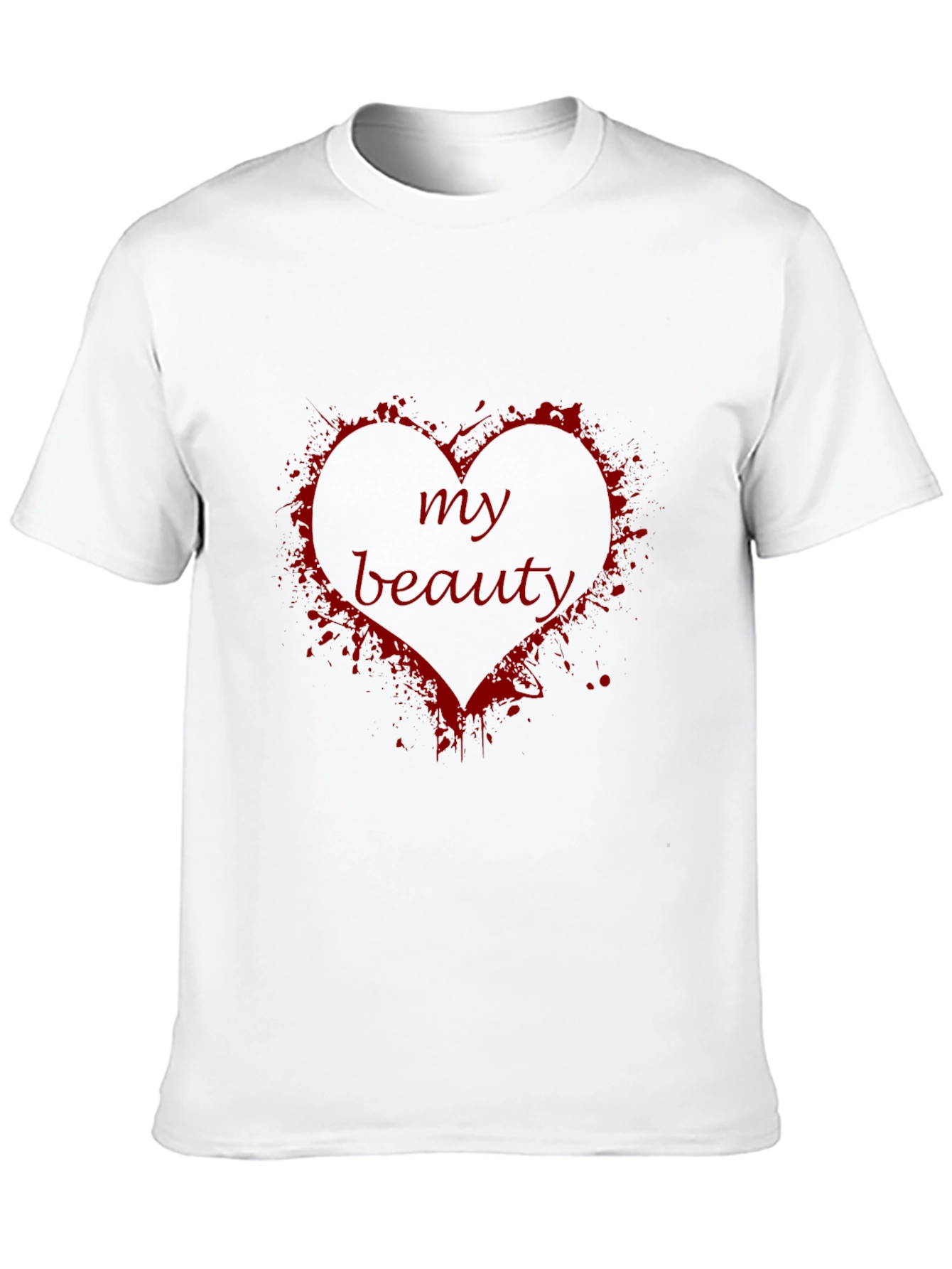 My Beauty Heart Graphic T-Shirt - Soft Black Tee