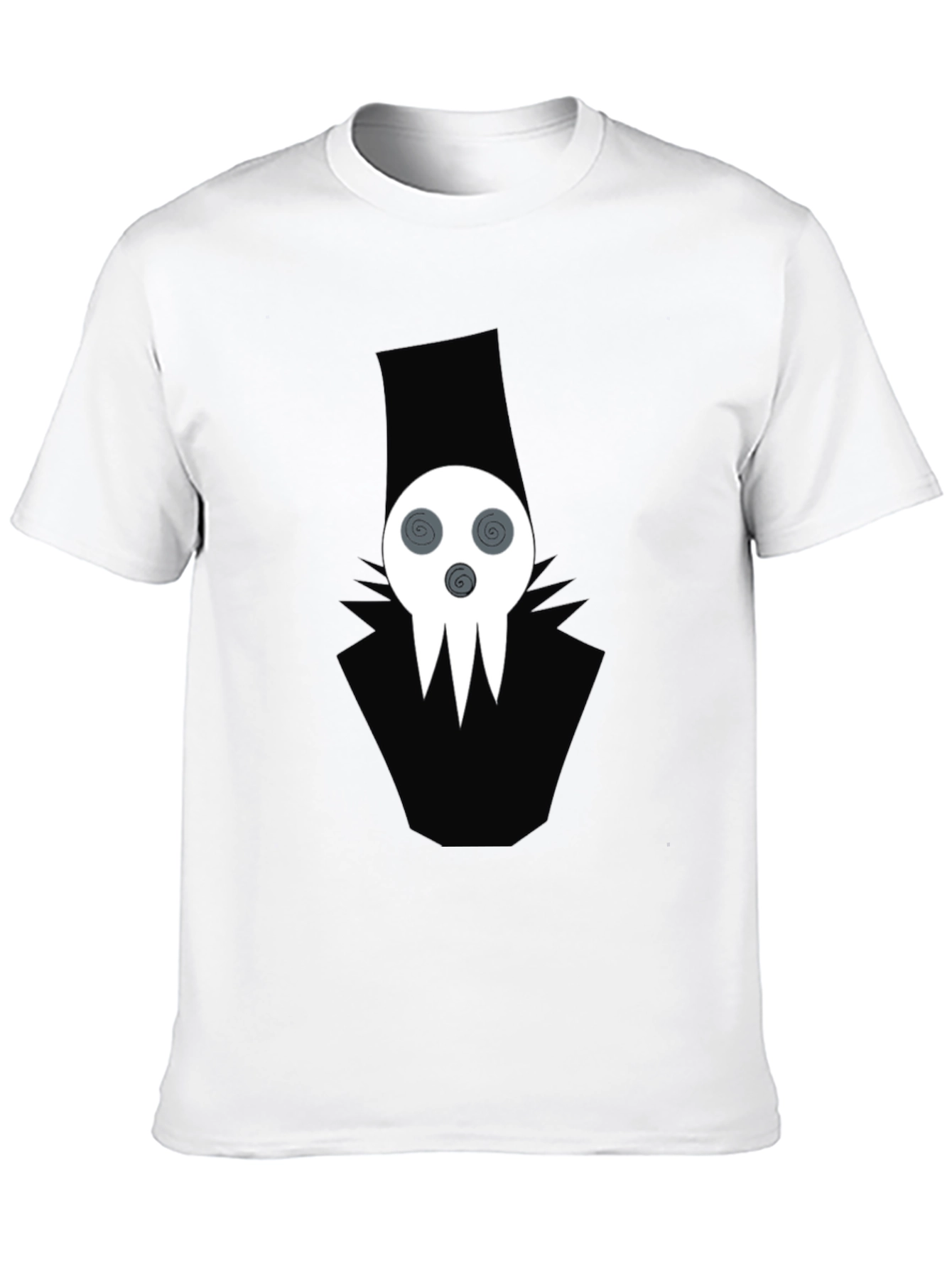 Grim Reaper Graphic Tee - Black Cotton Blend