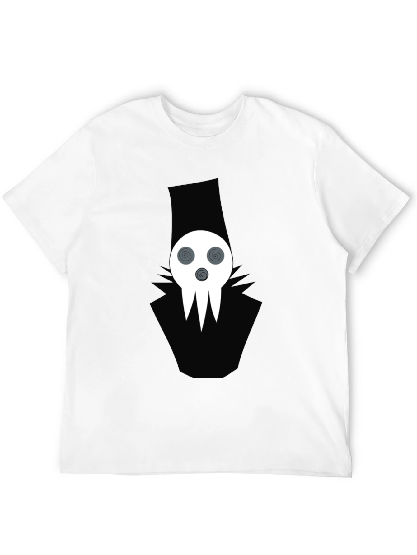 Grim Reaper Graphic Tee - Black Cotton Blend