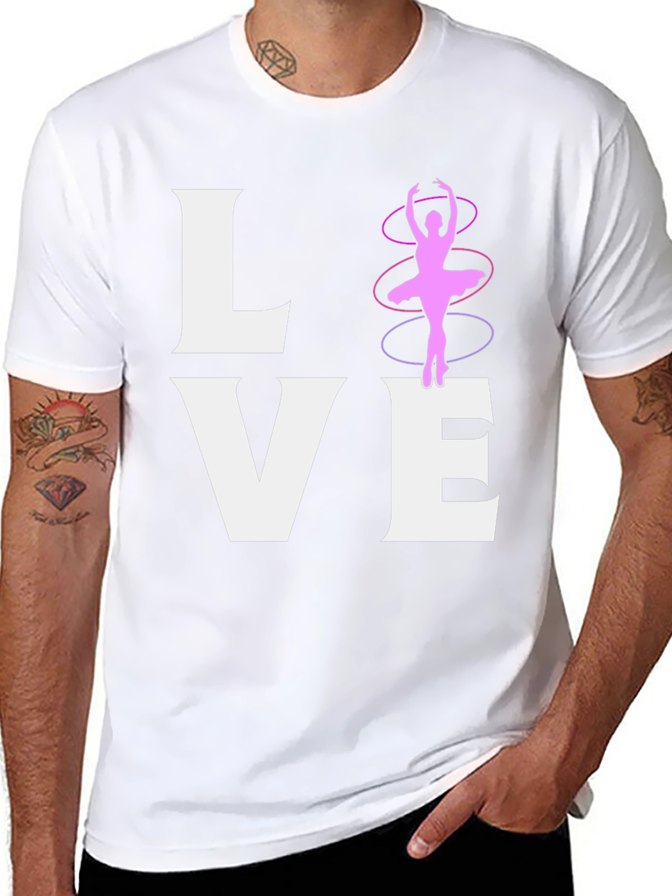 Love Ballerina T-Shirt - Soft Cotton Blend