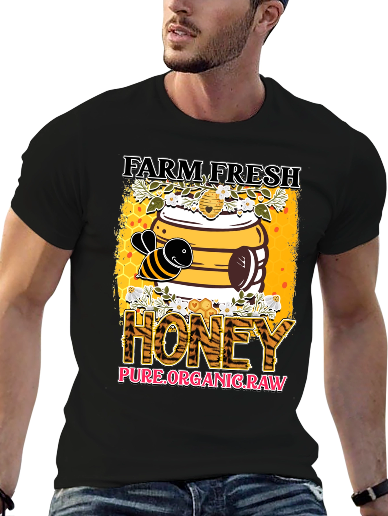 Farm Fresh Honey Graphic T-Shirt