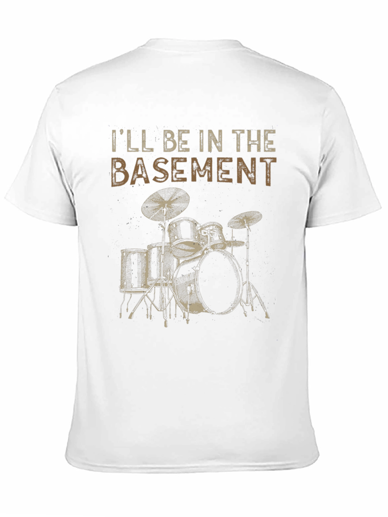 Basement Drummer Graphic Tee
