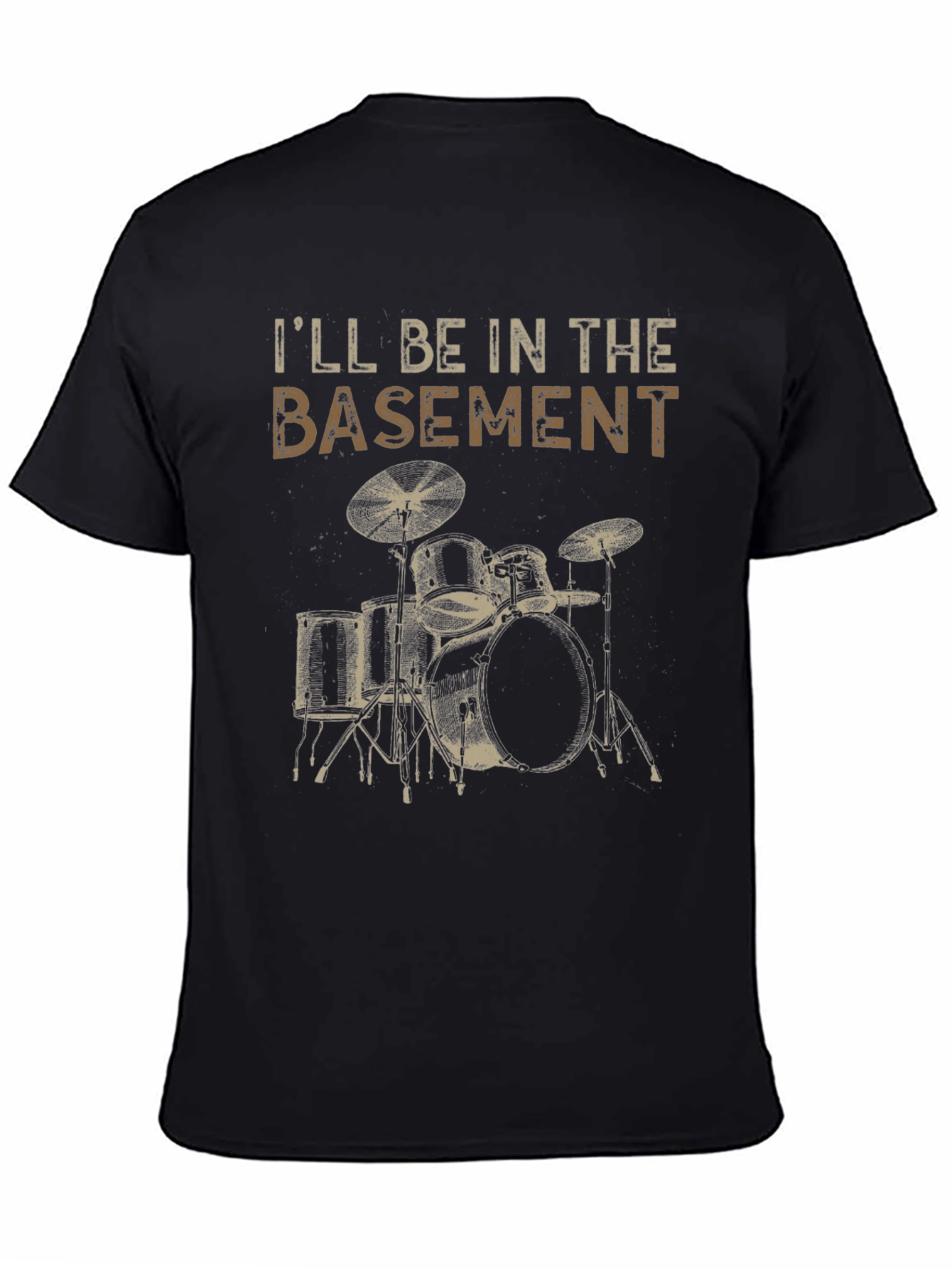 Basement Drummer Graphic Tee