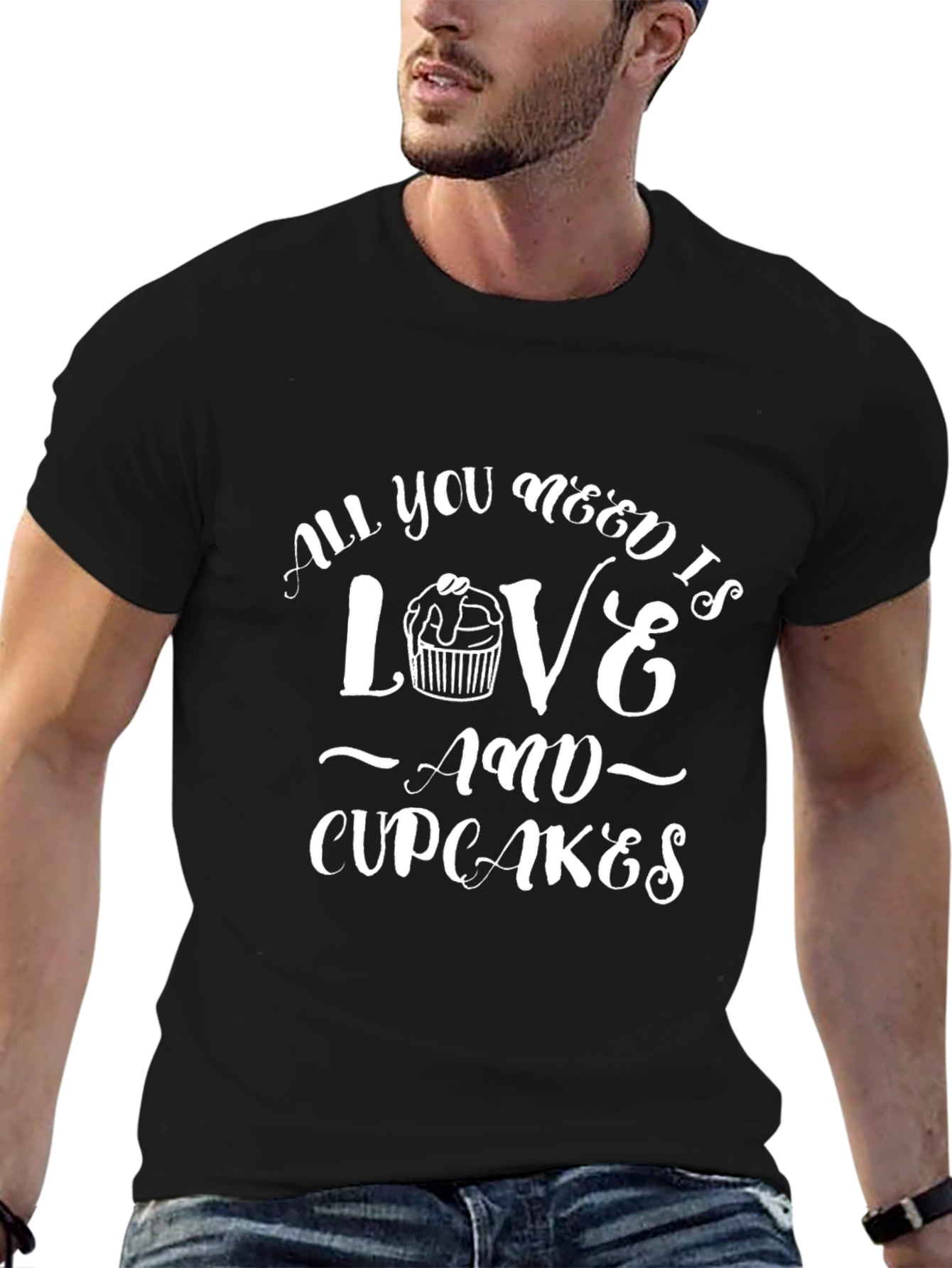 Love and Cupcakes Graphic Tee