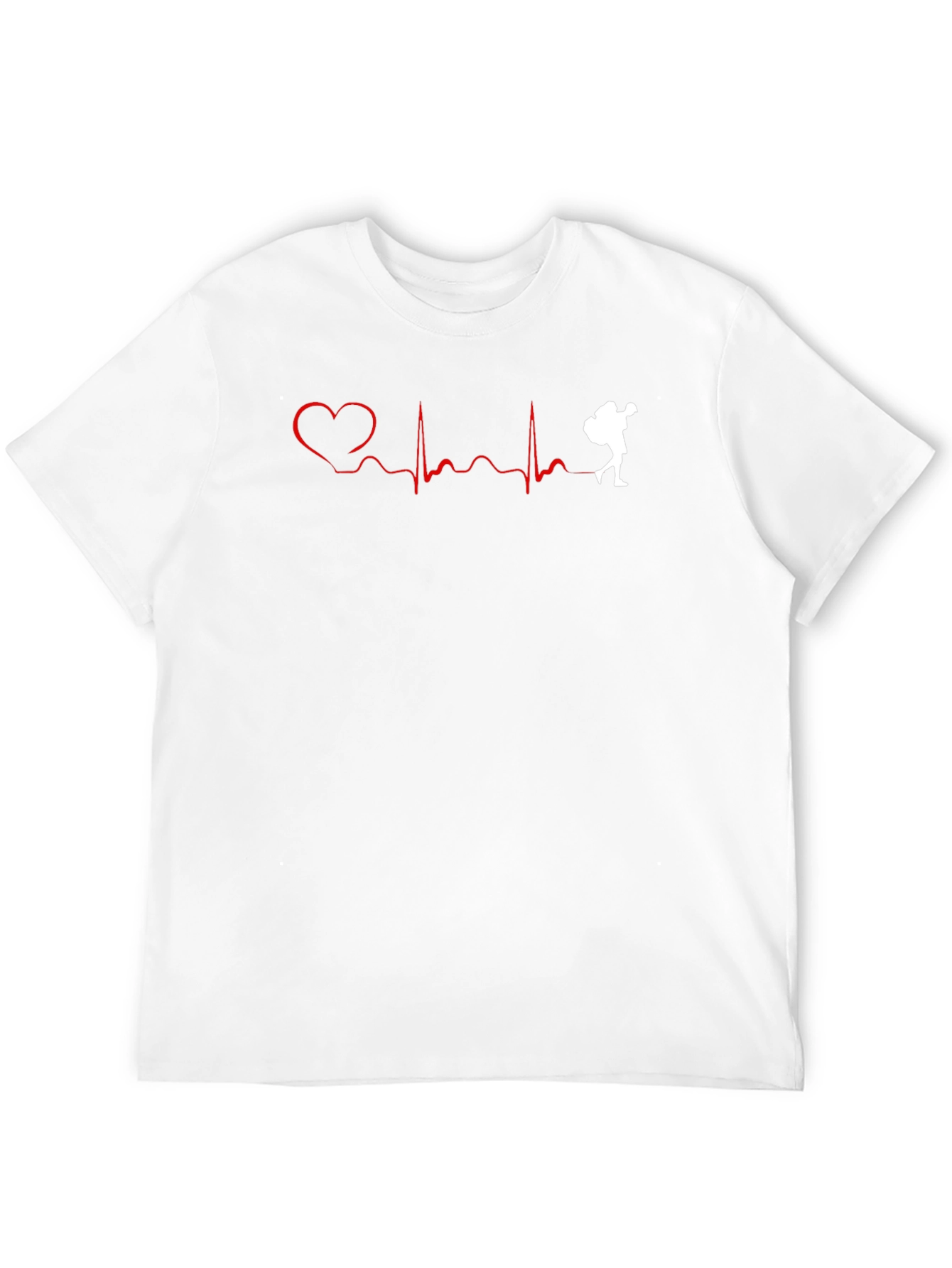 Hiking Heartbeat Graphic T-Shirt