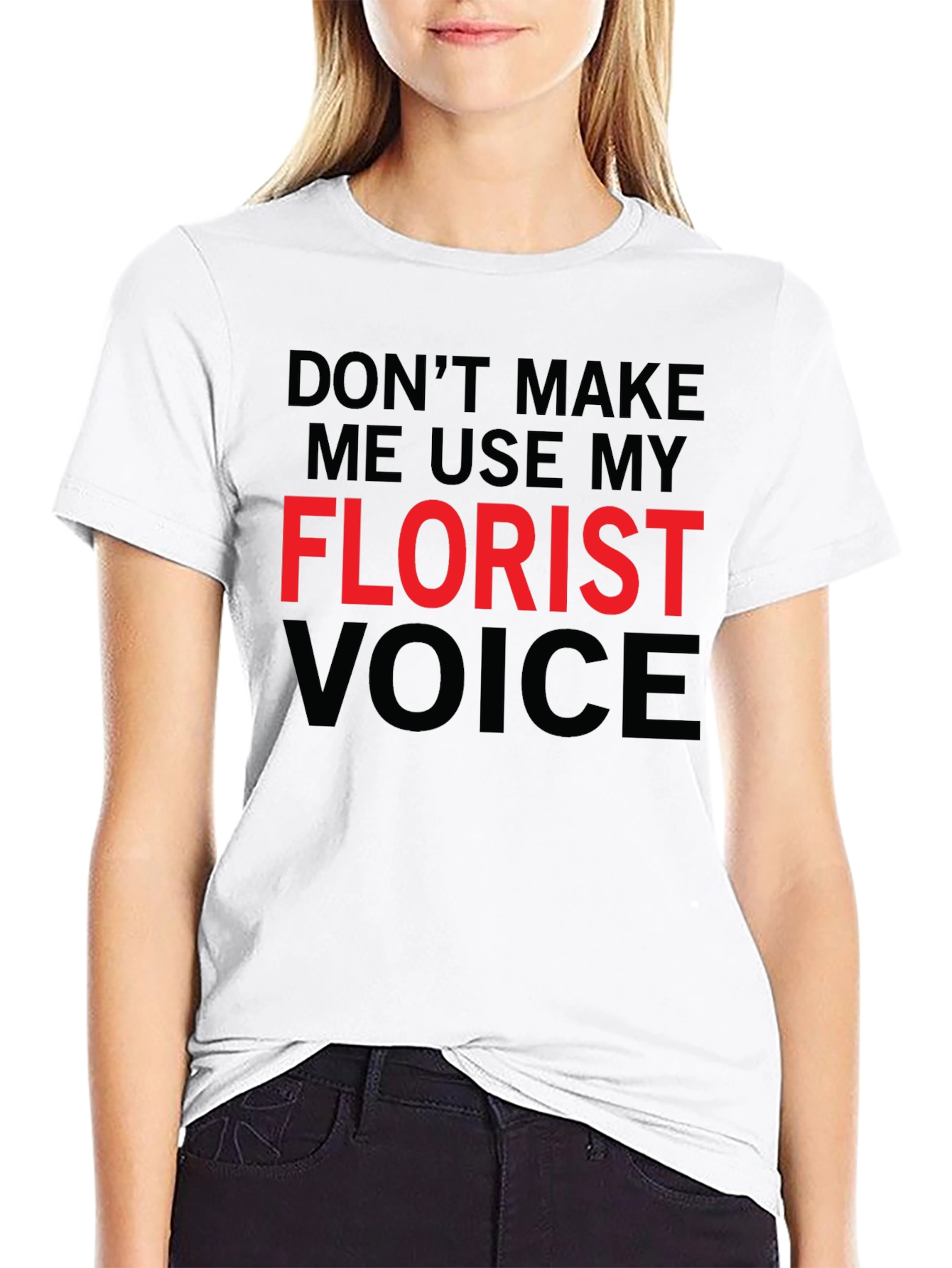 Florist Voice Novelty Graphic T-Shirt