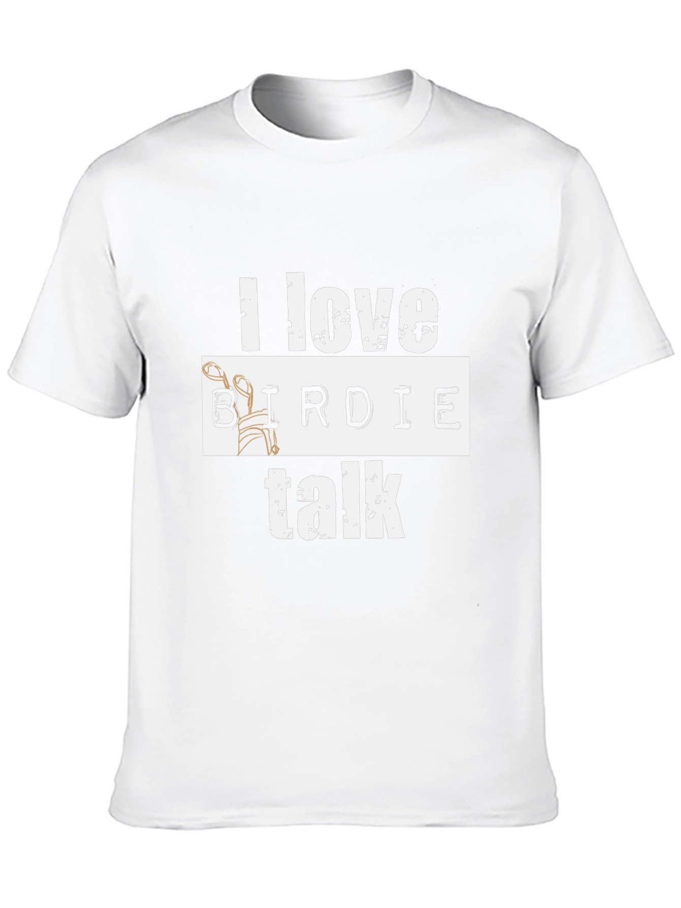 I Love Birdie Talk - Golf Fan T-Shirt