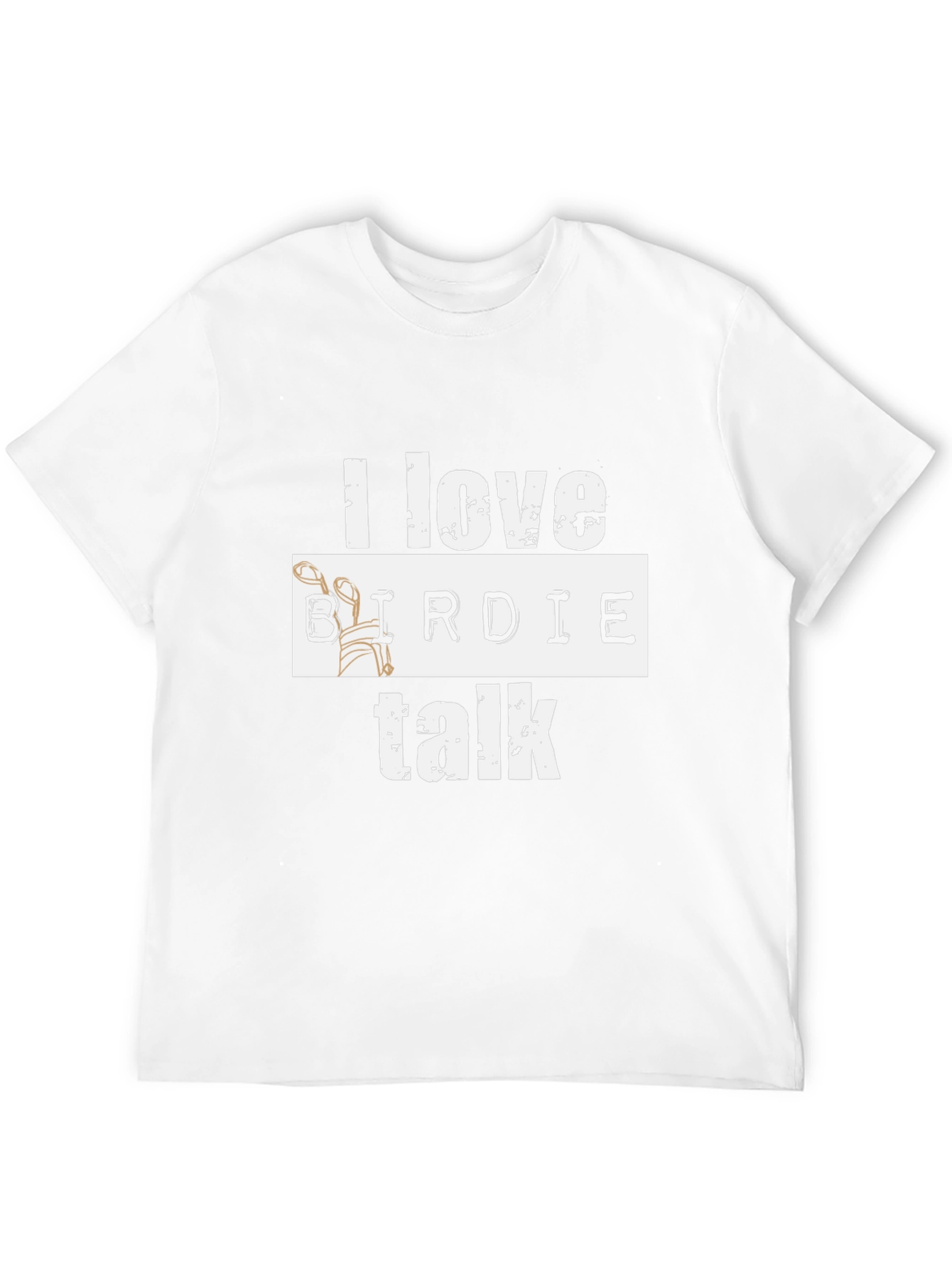 I Love Birdie Talk - Golf Fan T-Shirt