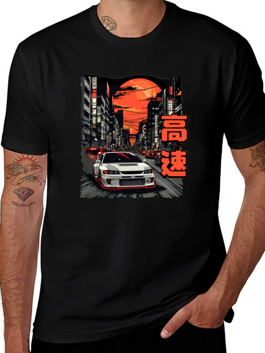 High Speed Car Graphic Tee