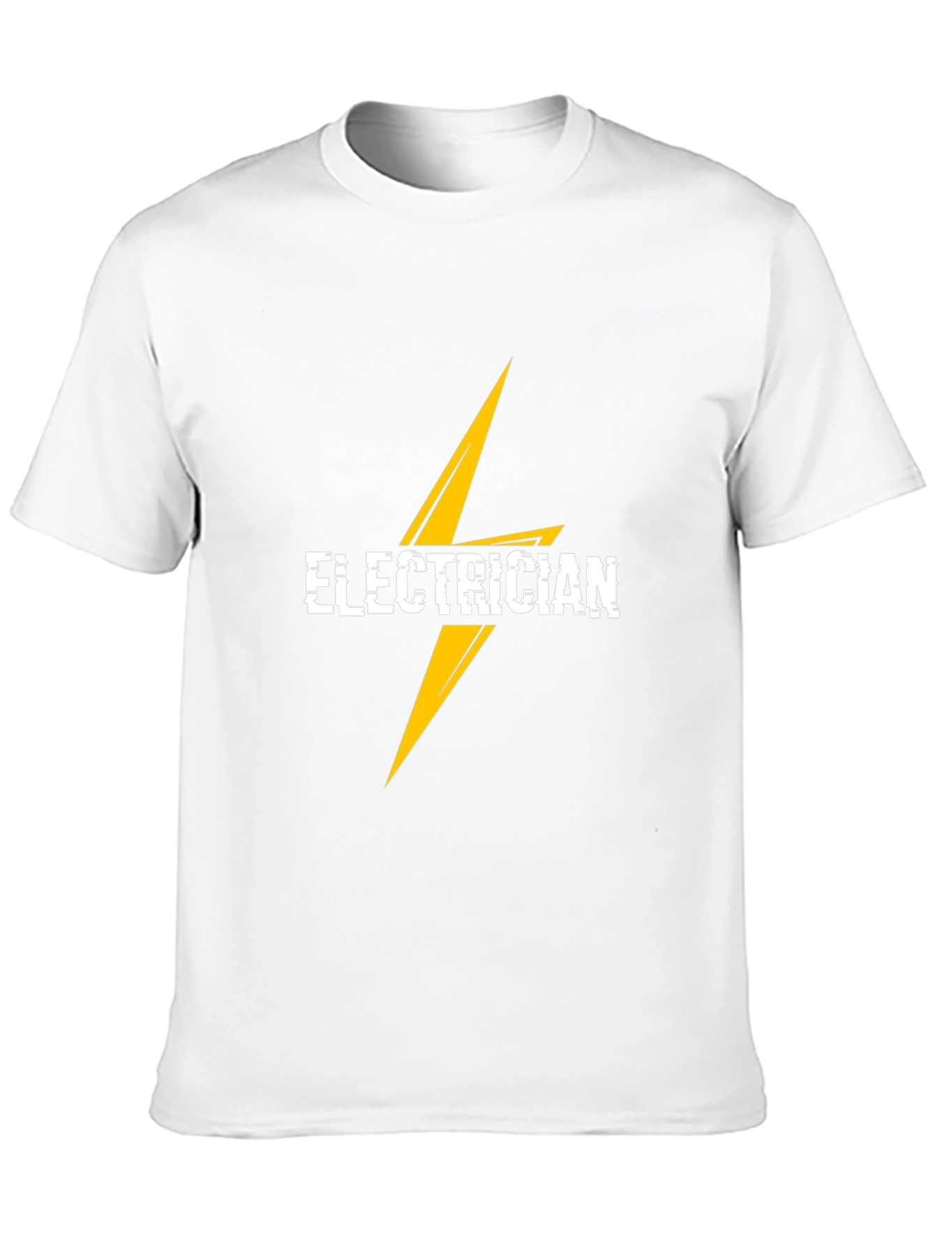 Electrician T-Shirt - Lightning Bolt Design