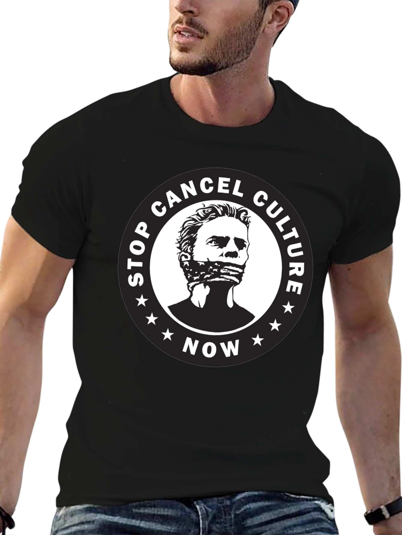Stop Cancel Culture Graphic T-Shirt