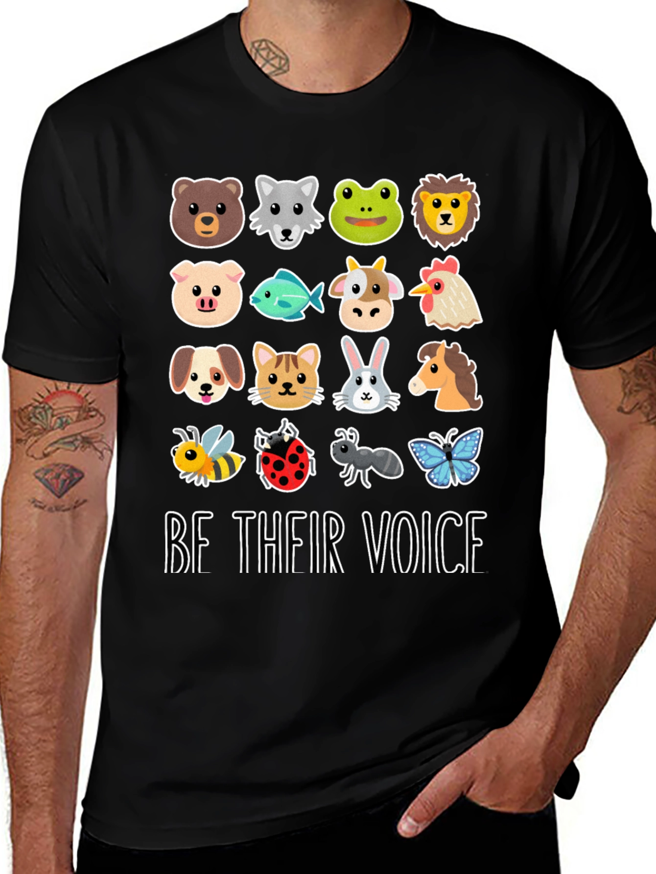 Be Their Voice Animal Graphic Tee