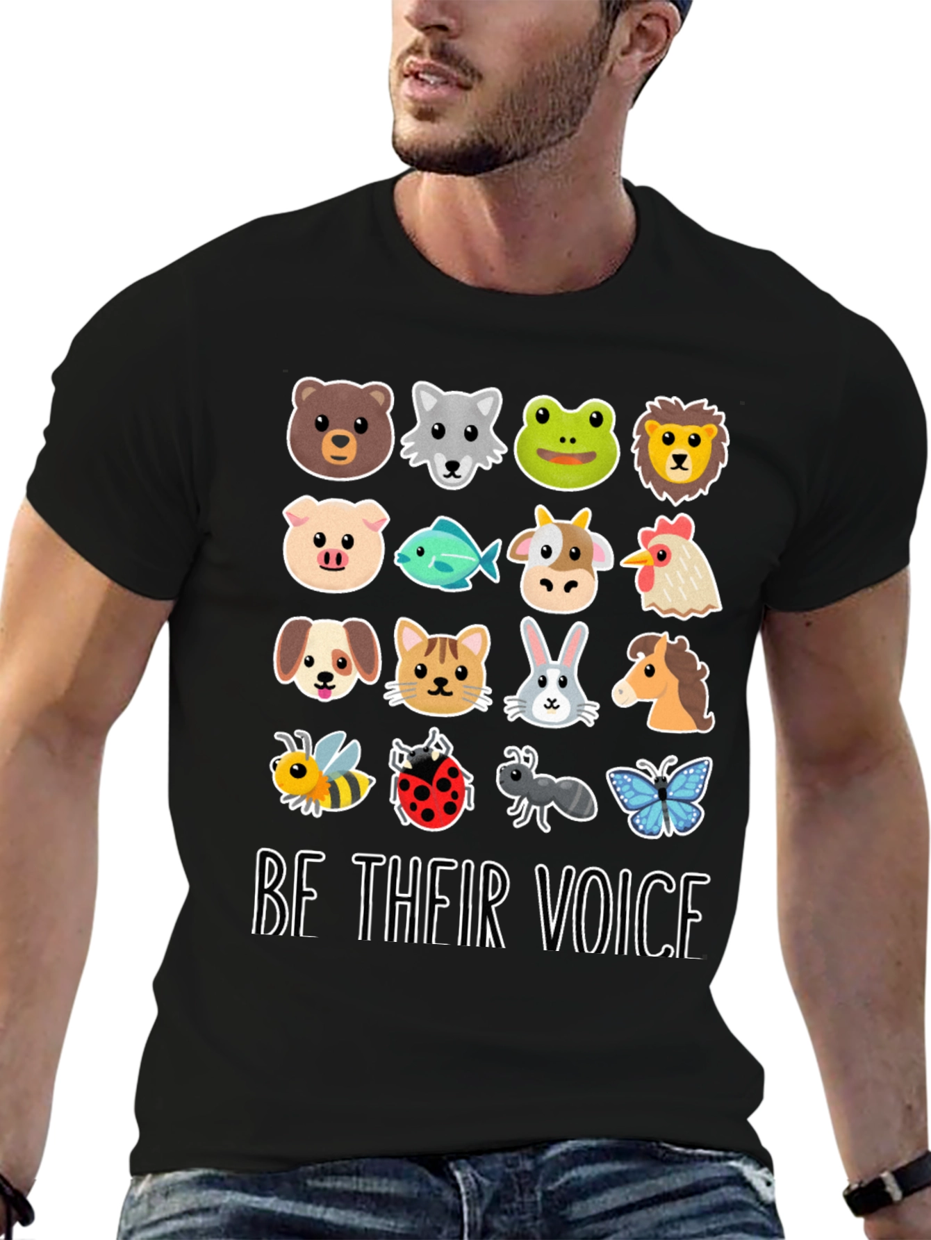 Be Their Voice Animal Graphic Tee