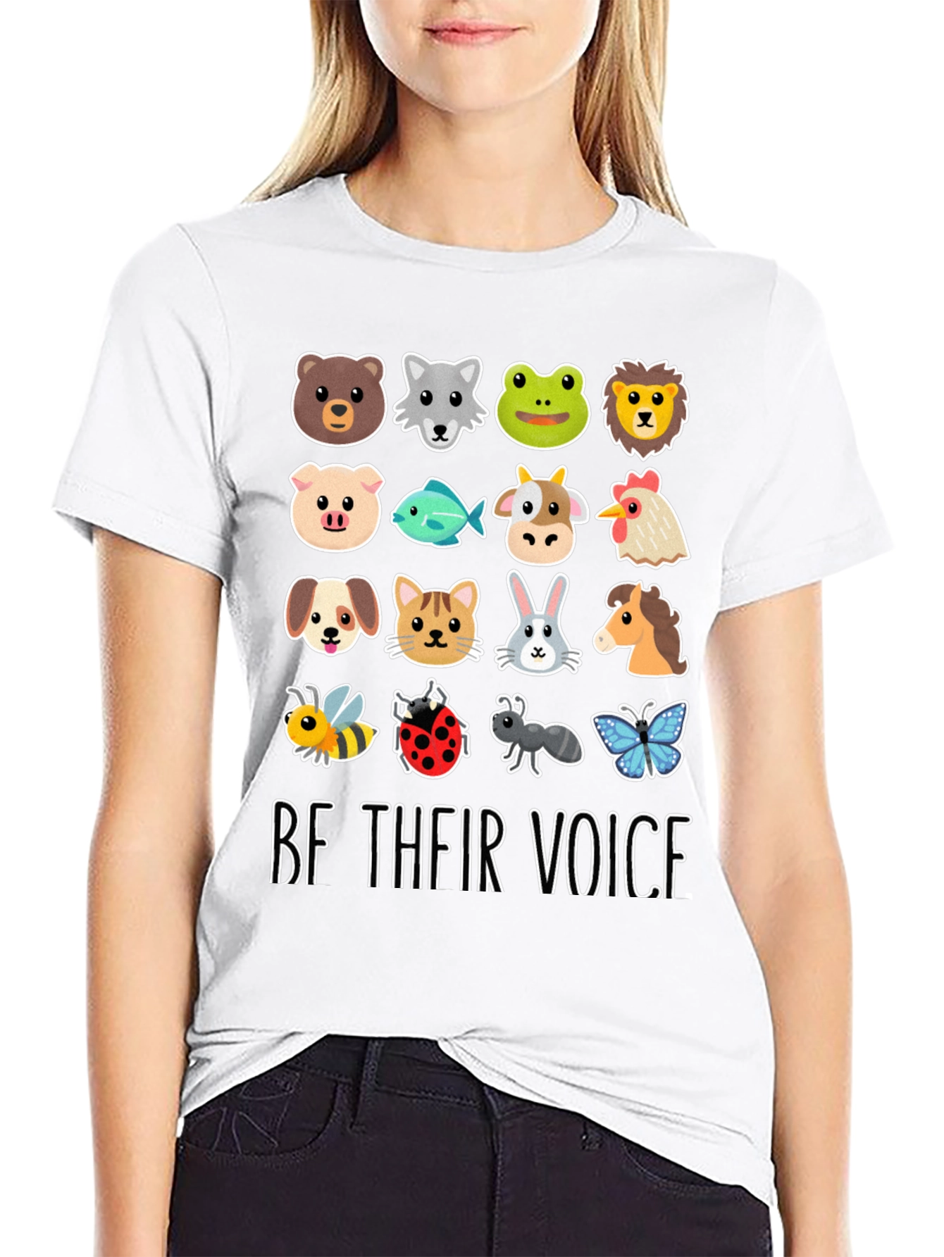 Be Their Voice Animal Graphic Tee