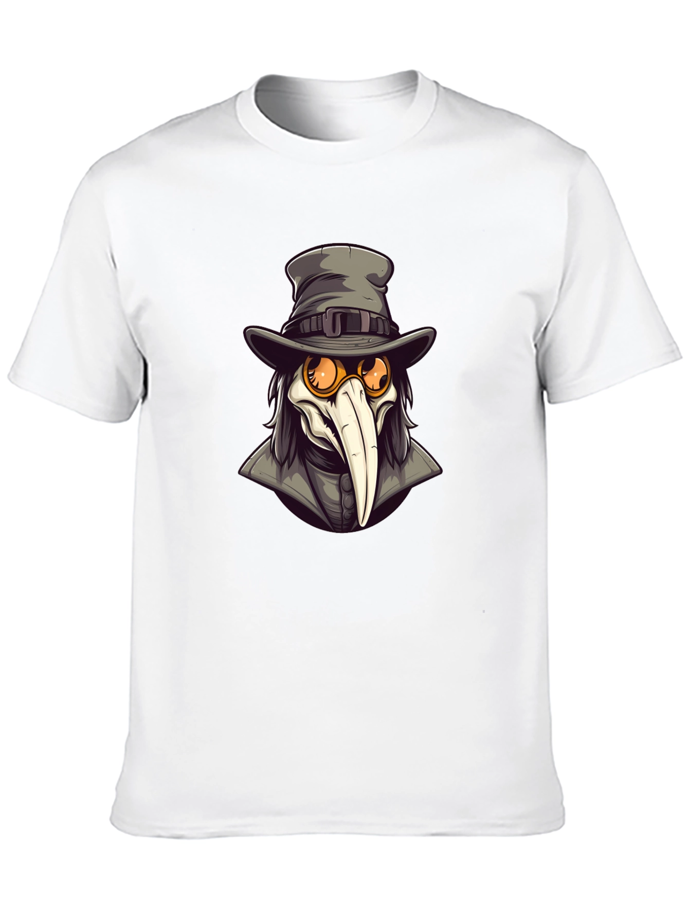 Plague Doctor Graphic Tee - Unique Fashion