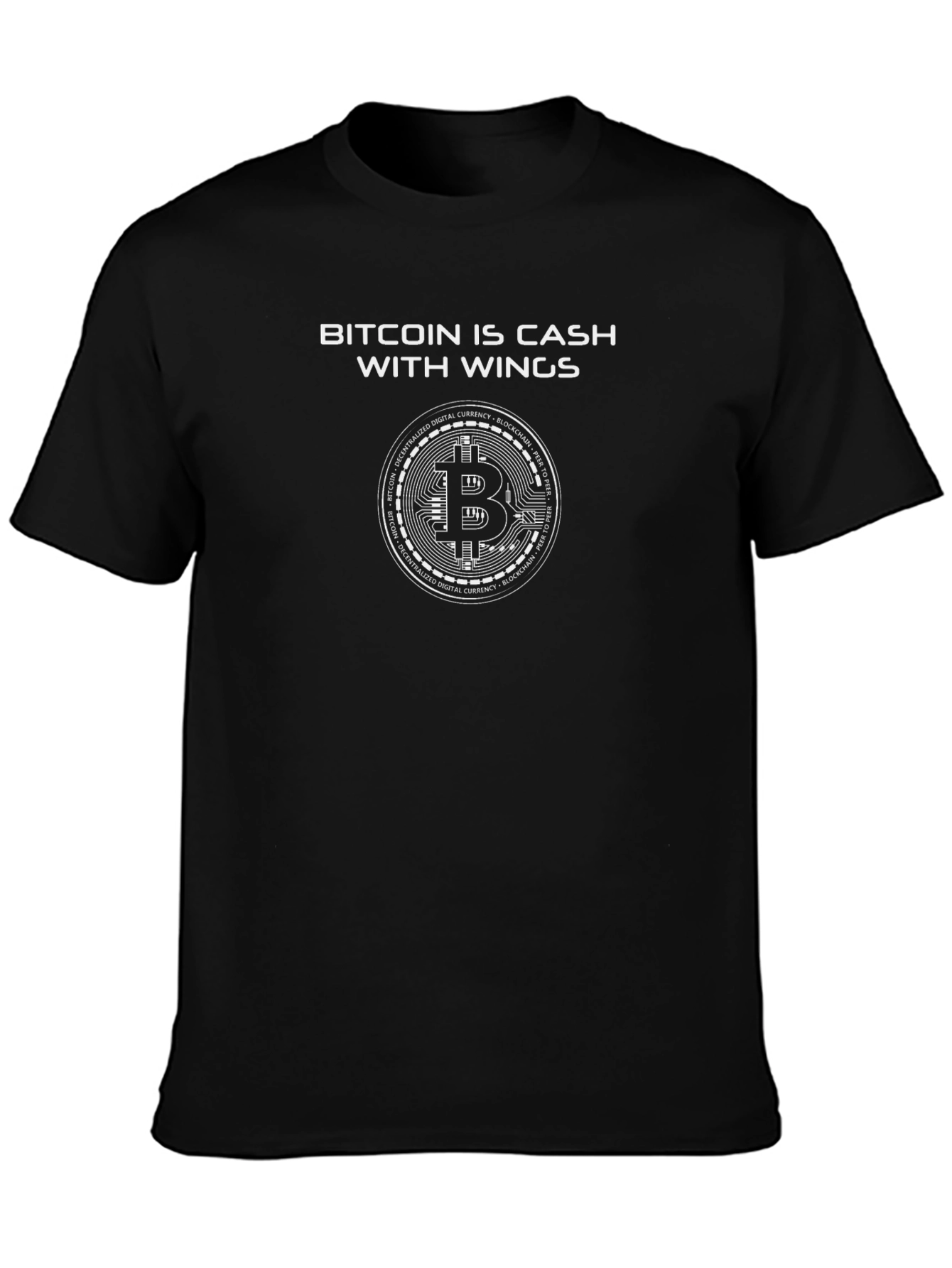 Bitcoin is Cash with Wings T-Shirt