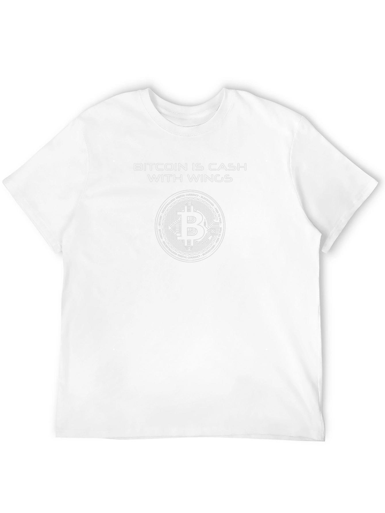 Bitcoin is Cash with Wings T-Shirt