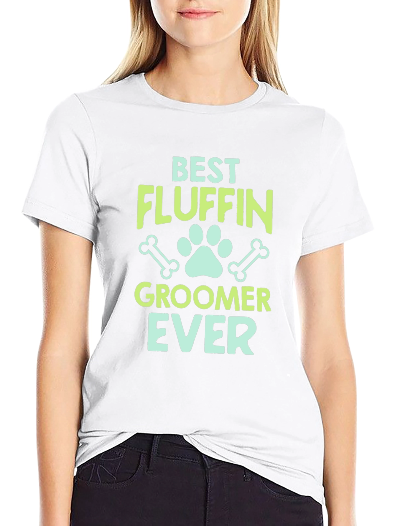 Best Fluffin Groomer Ever Graphic T-Shirt