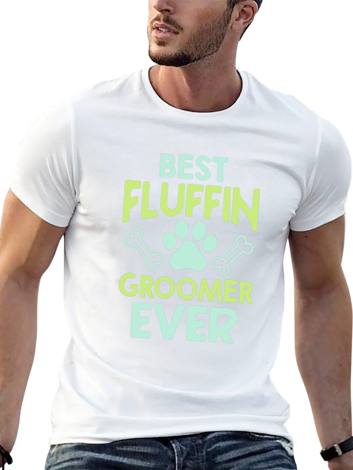 Best Fluffin Groomer Ever Graphic T-Shirt