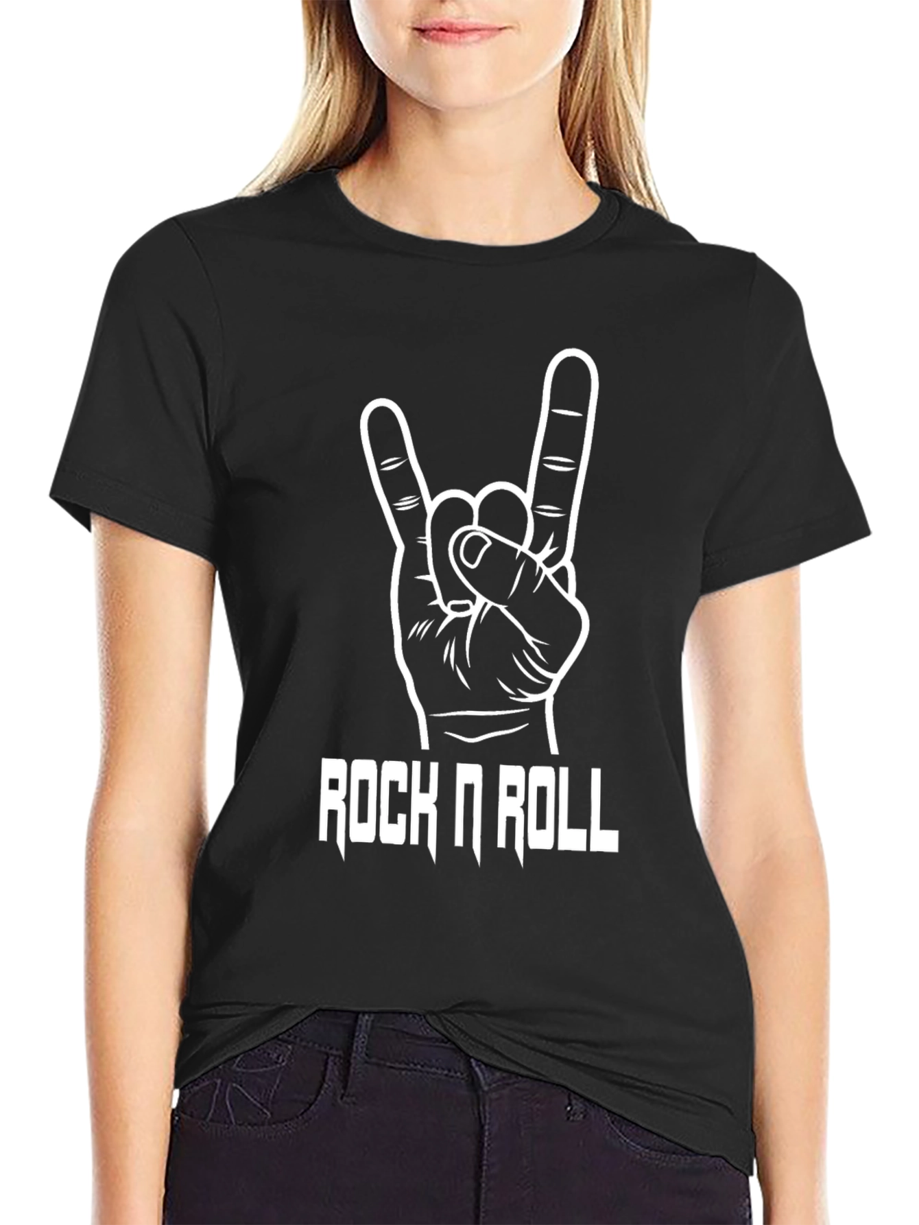 Rock N Roll Hand Sign T-Shirt