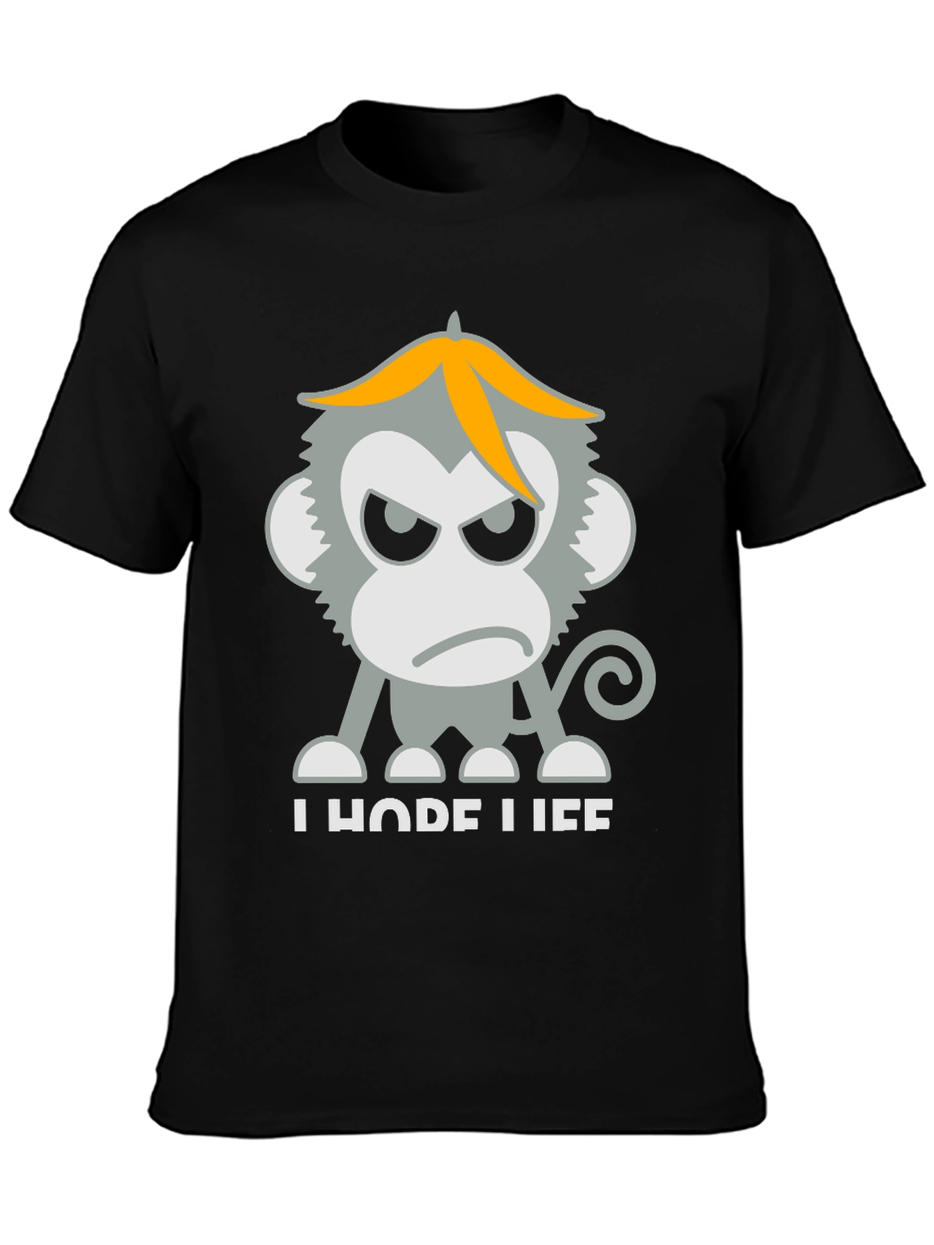 Grumpy Monkey Graphic T-Shirt - Unisex