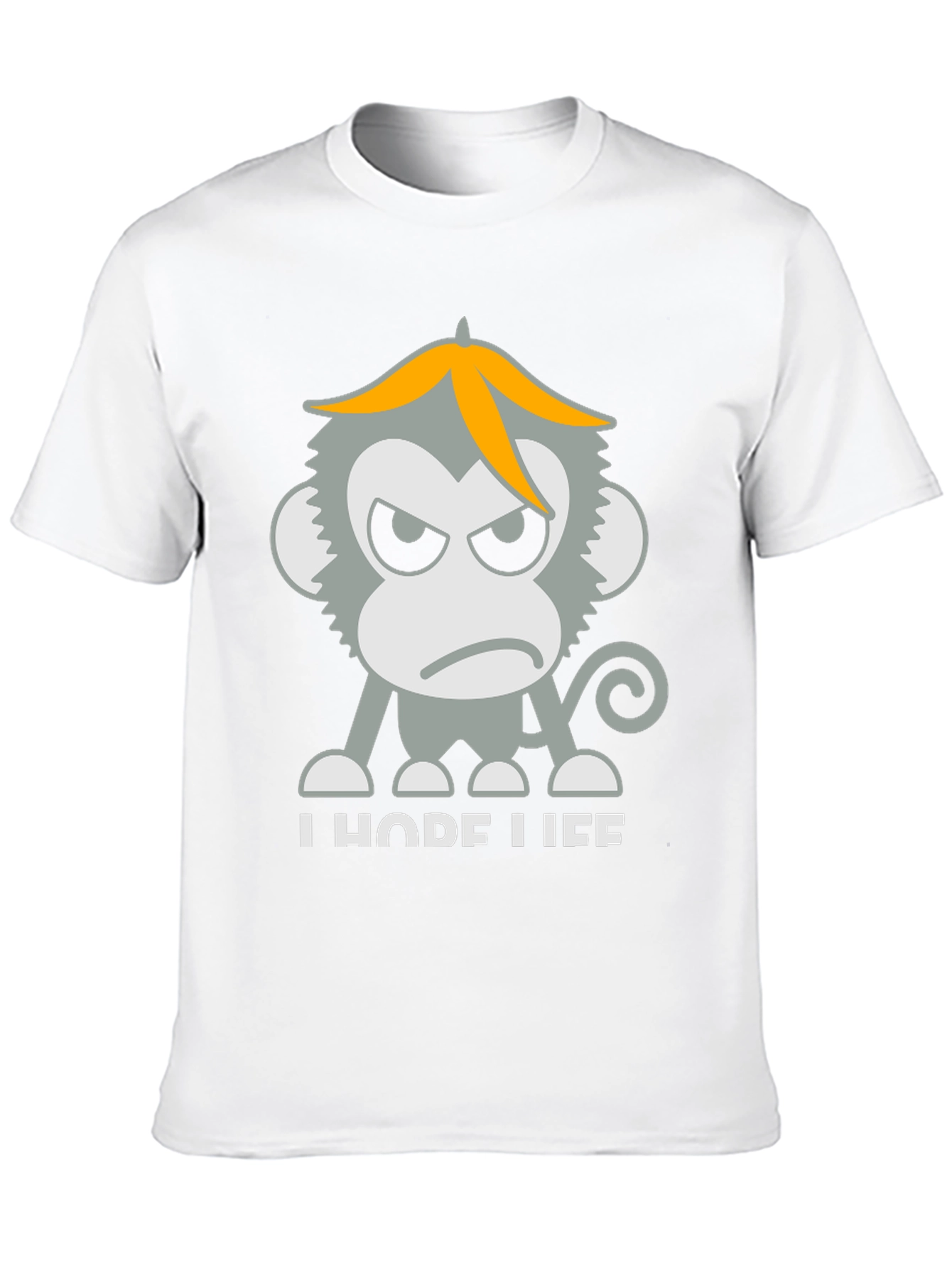Grumpy Monkey Graphic T-Shirt - Unisex