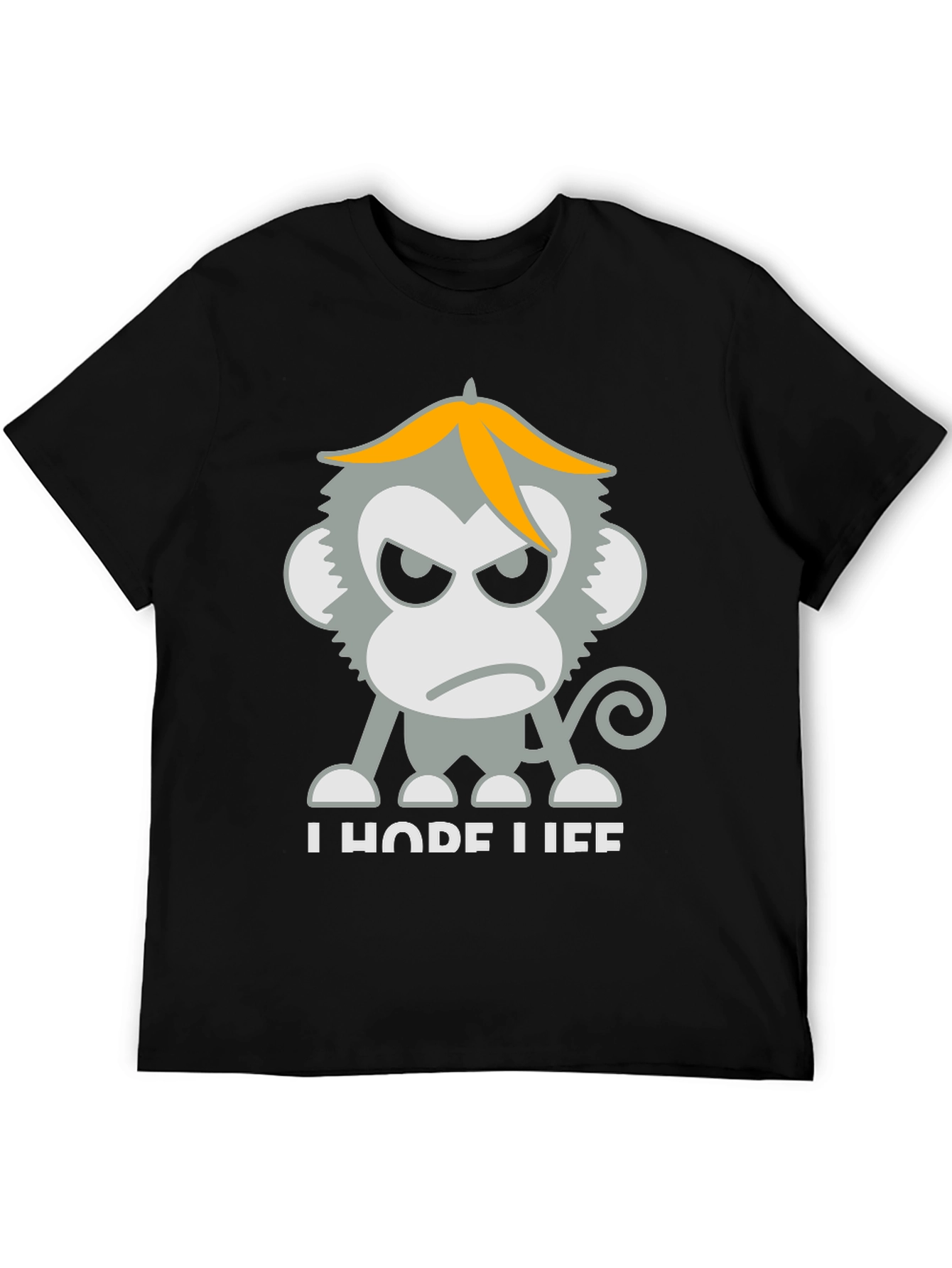 Grumpy Monkey Graphic T-Shirt - Unisex