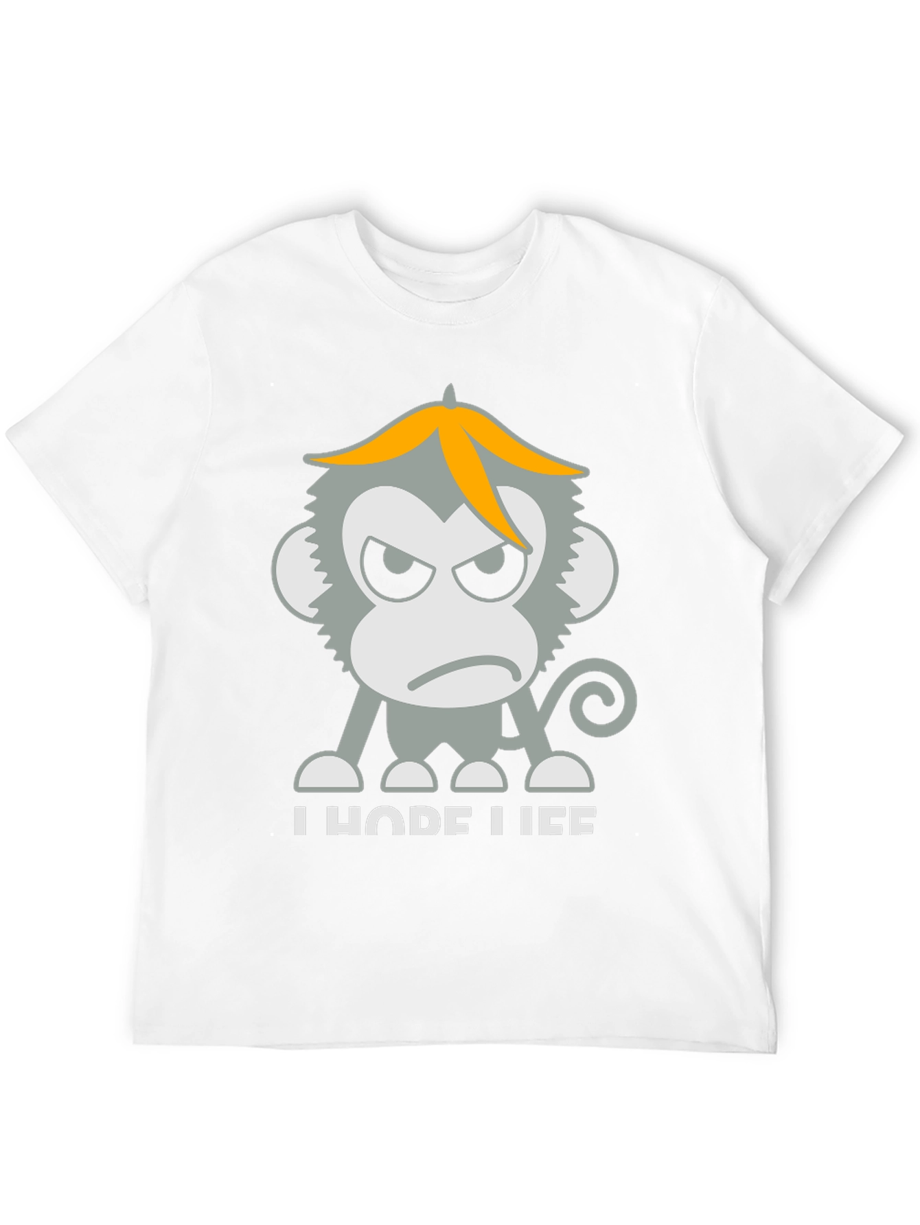 Grumpy Monkey Graphic T-Shirt - Unisex