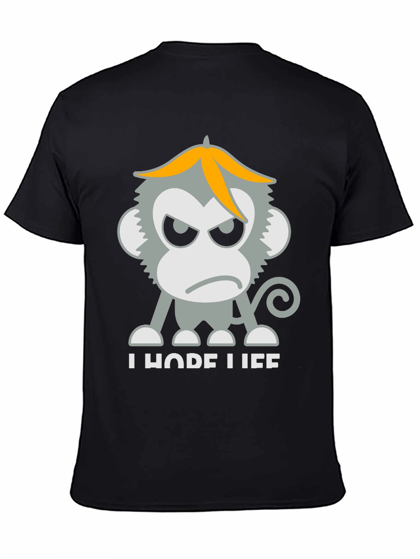 Grumpy Monkey Graphic T-Shirt - Unisex
