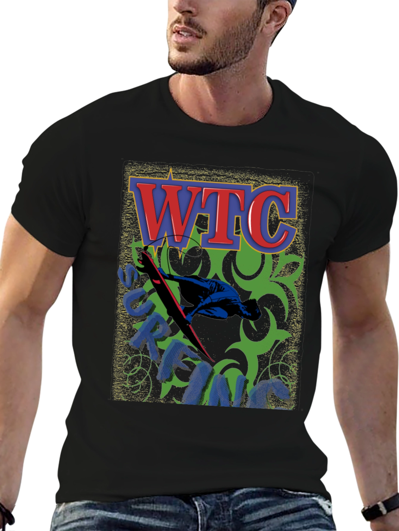 WTC Surf Style Graphic Tee