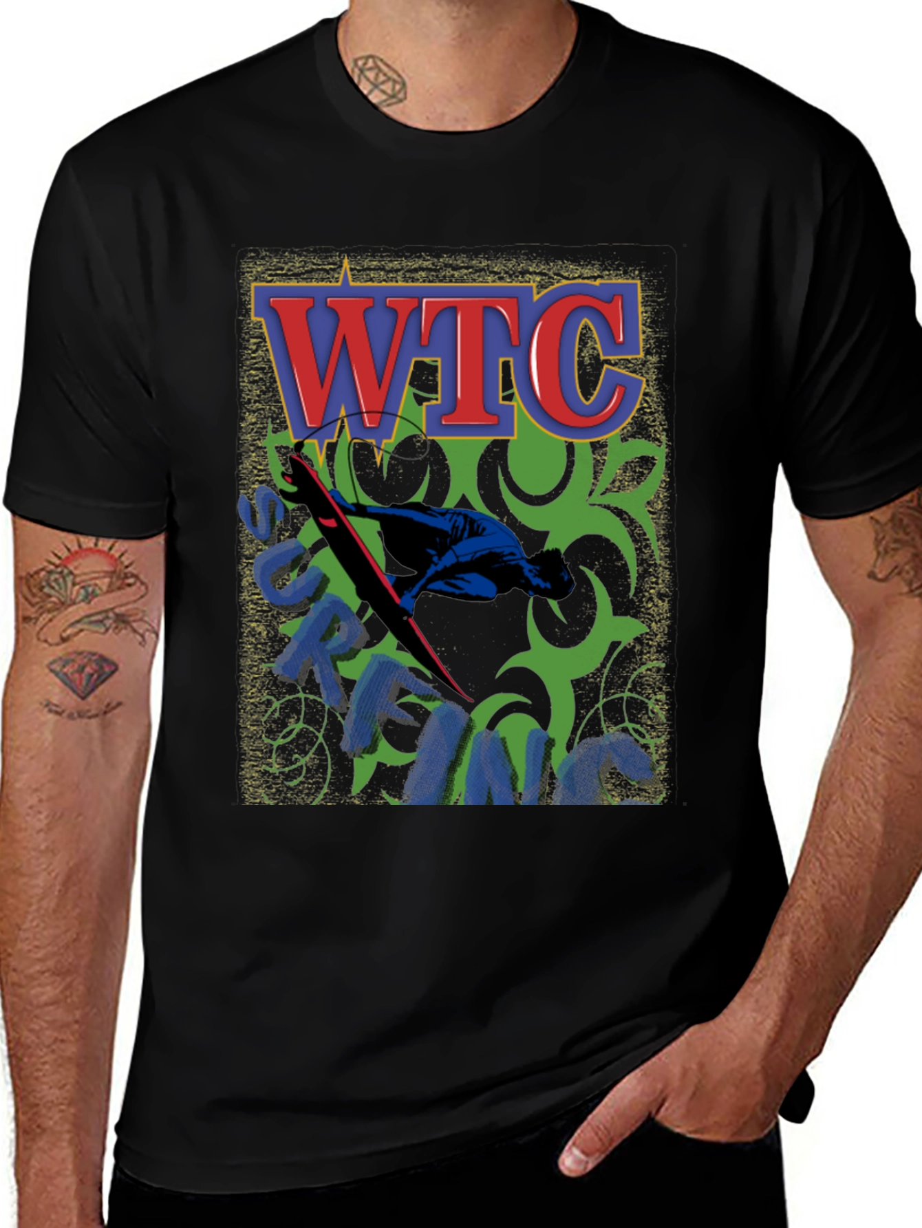 WTC Surf Style Graphic Tee