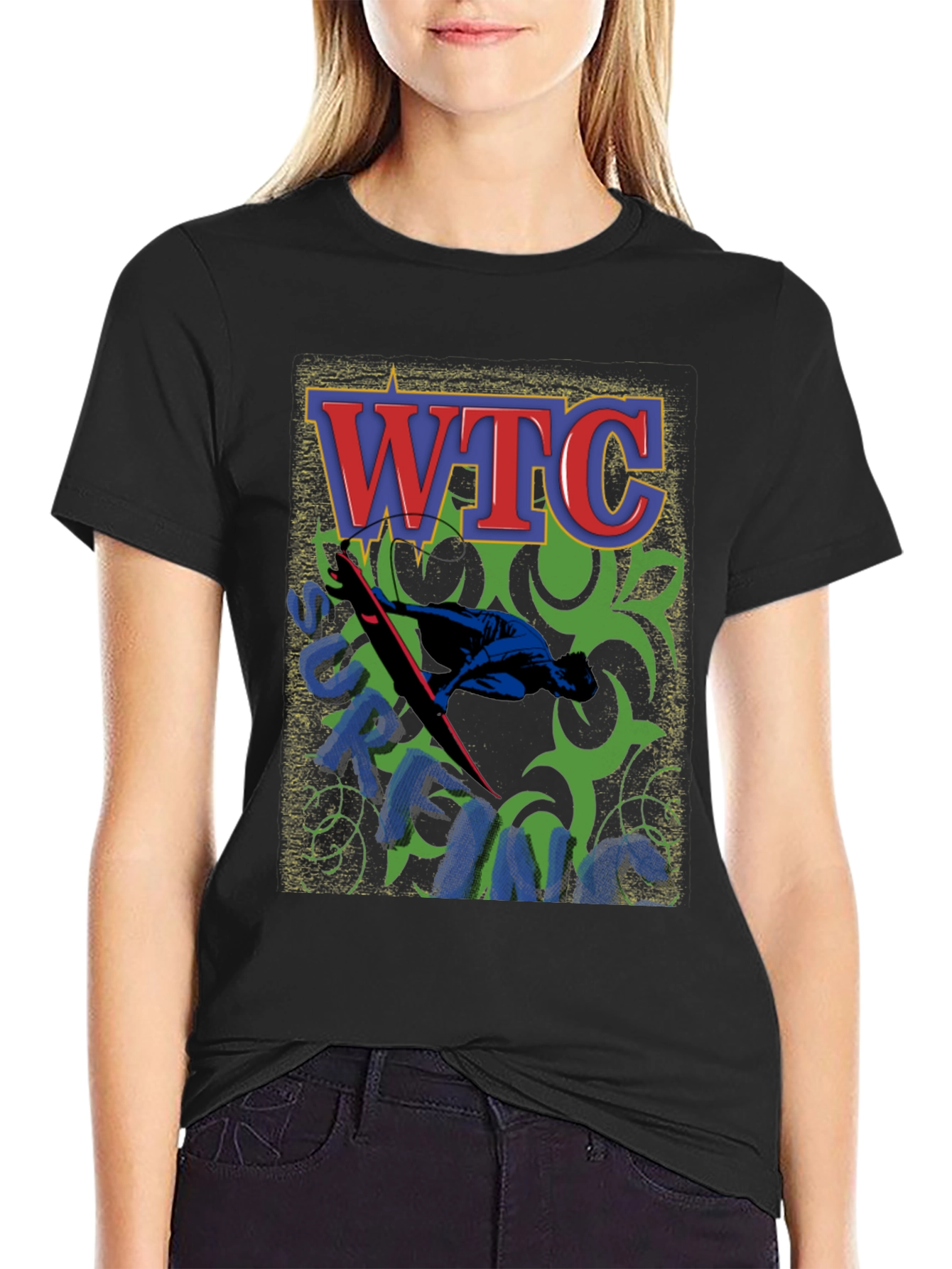 WTC Surf Style Graphic Tee
