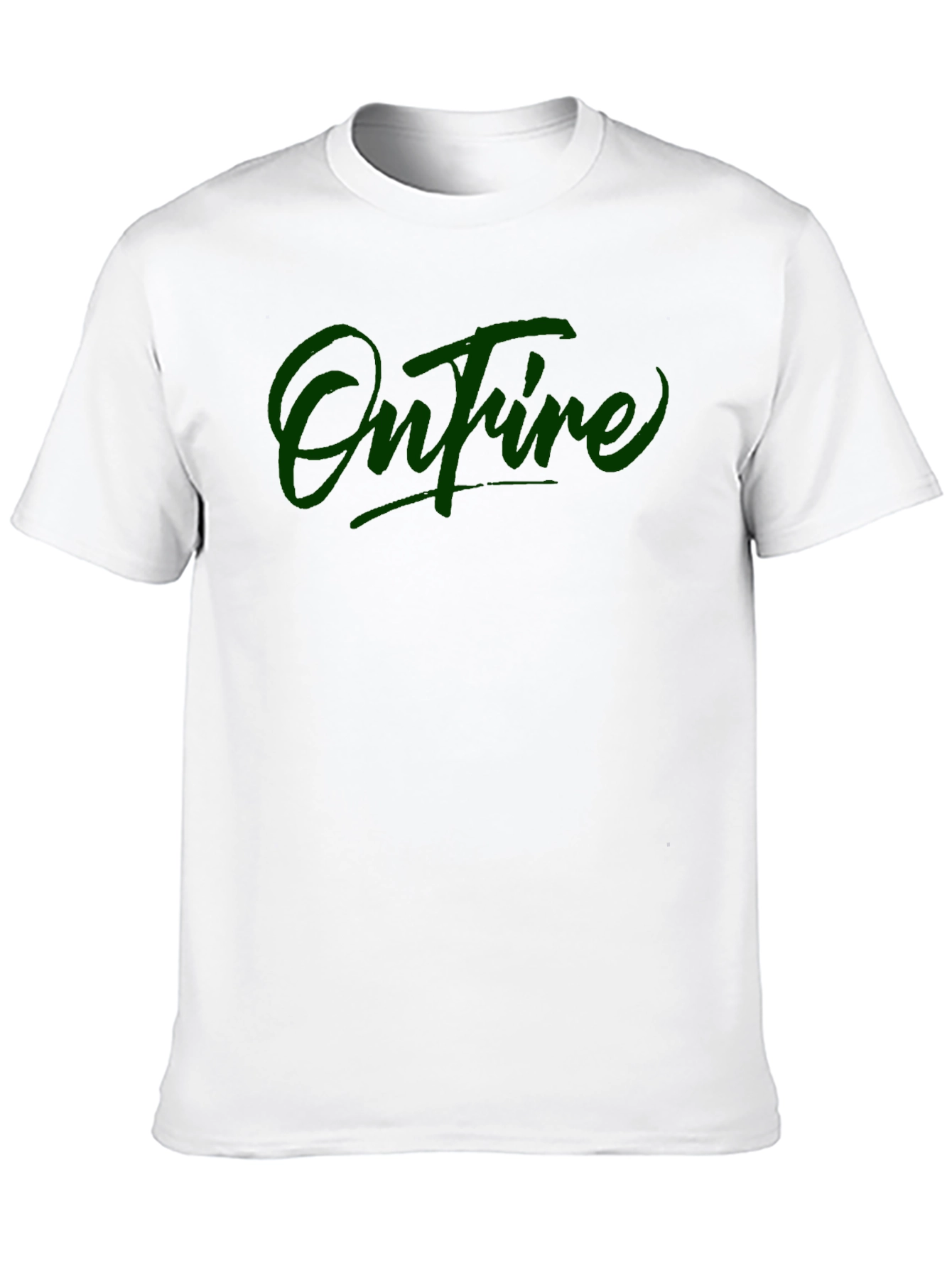 On Fire Graphic T-Shirt - Soft Stylish Tee